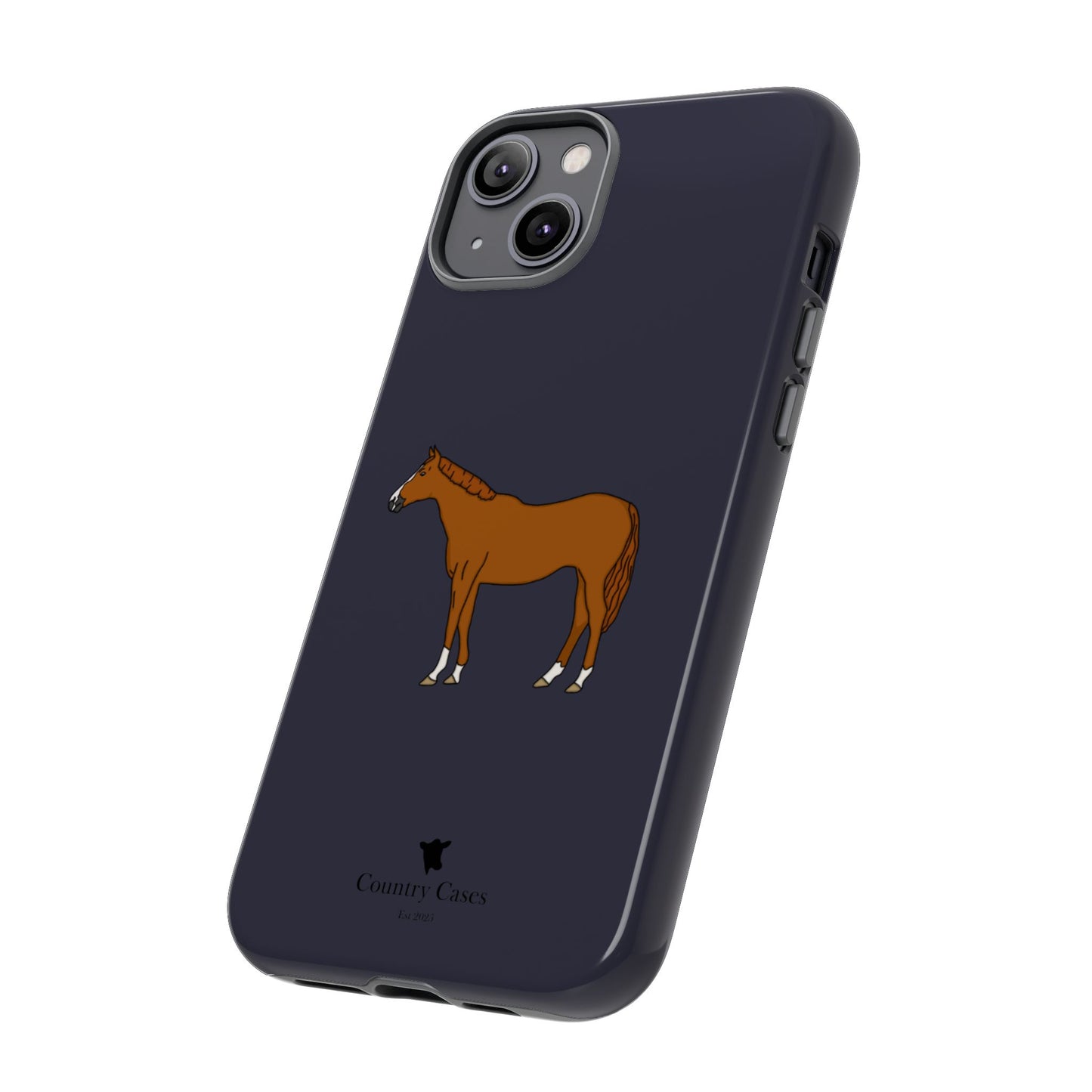 Chestnut horse case