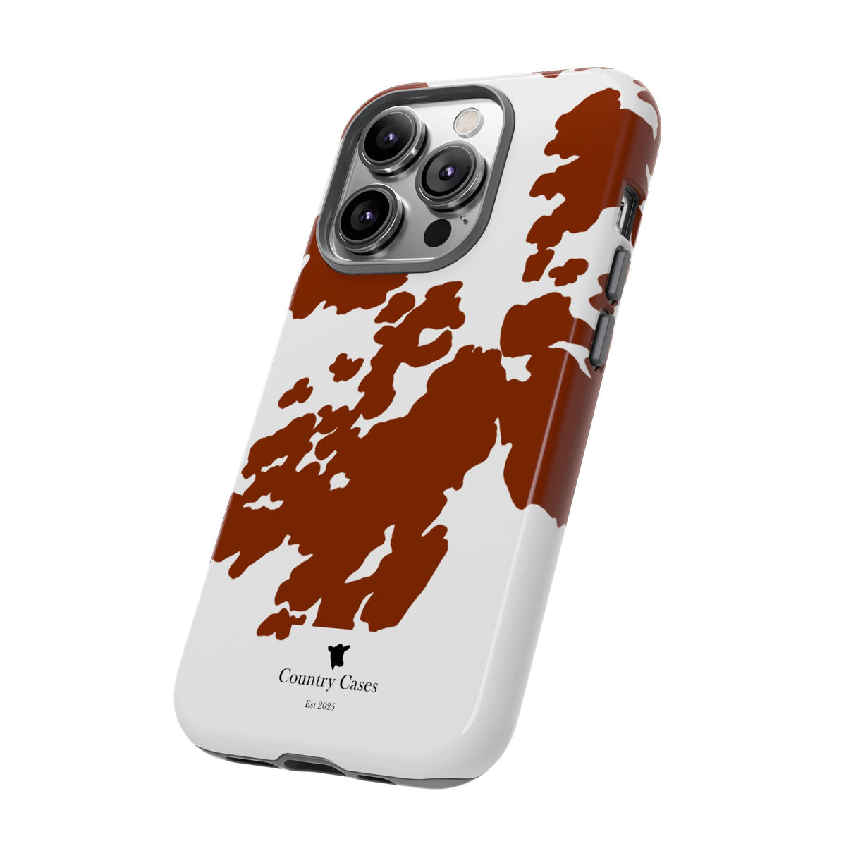 Red Cow Print Case