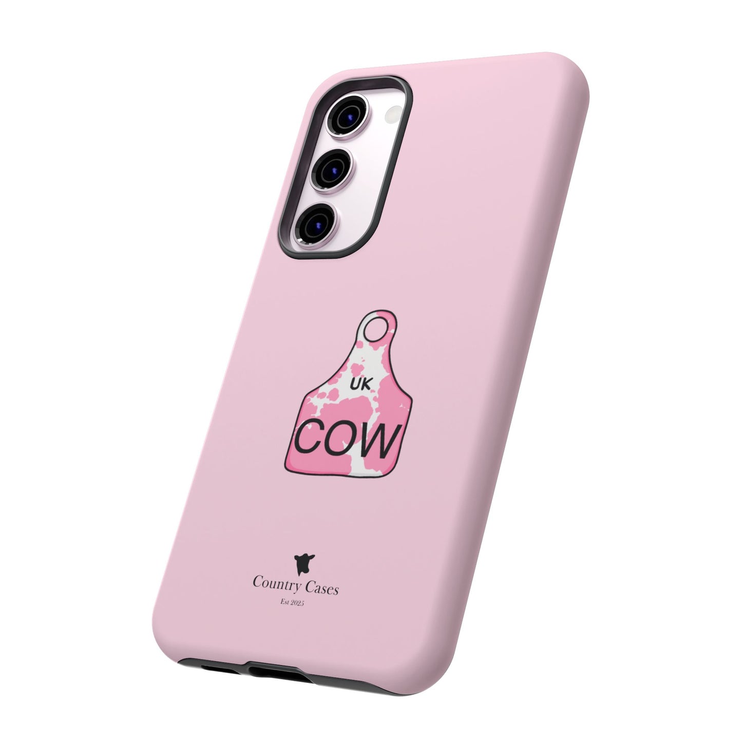Android pink ear tag case