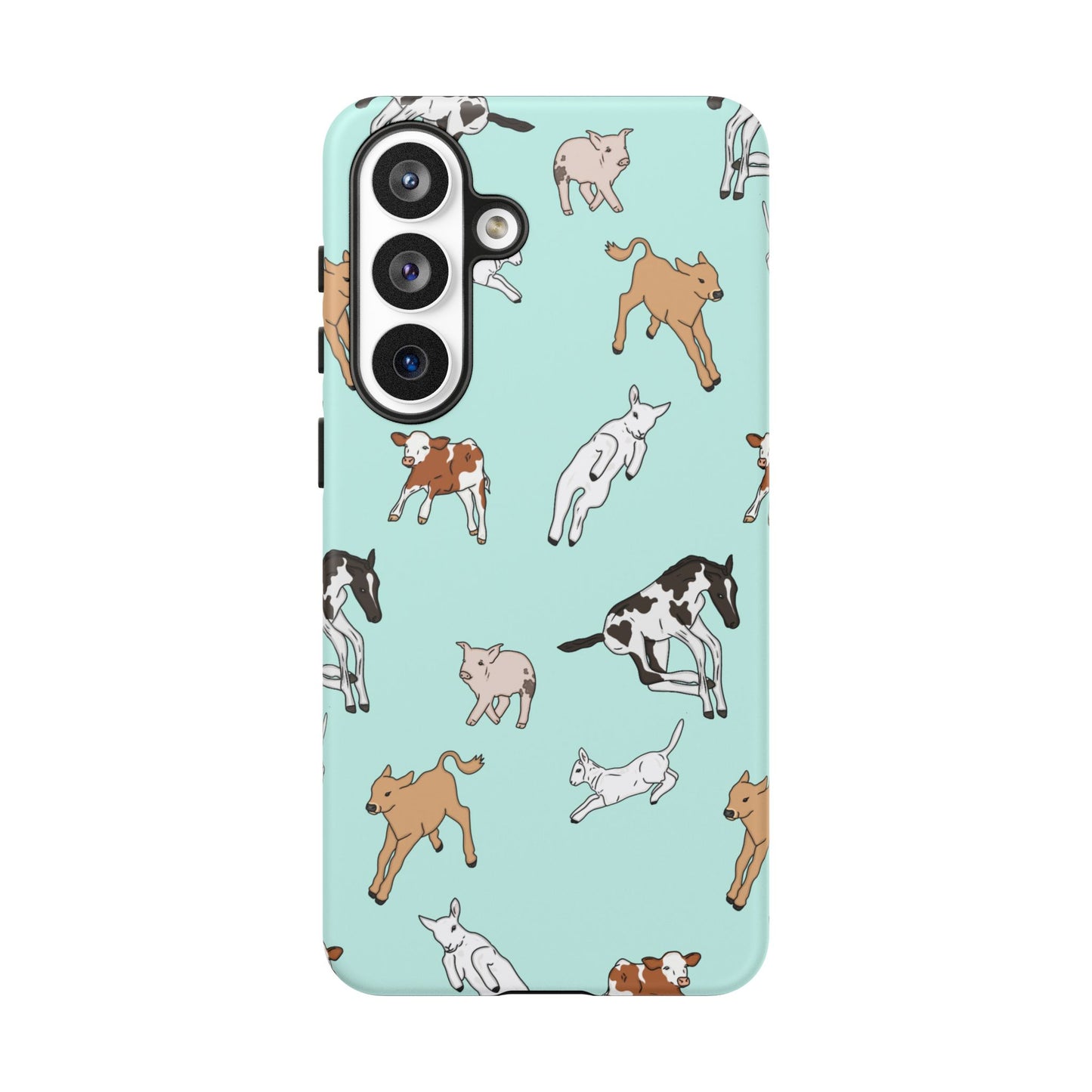 Android farmyard Freinds Blue Case