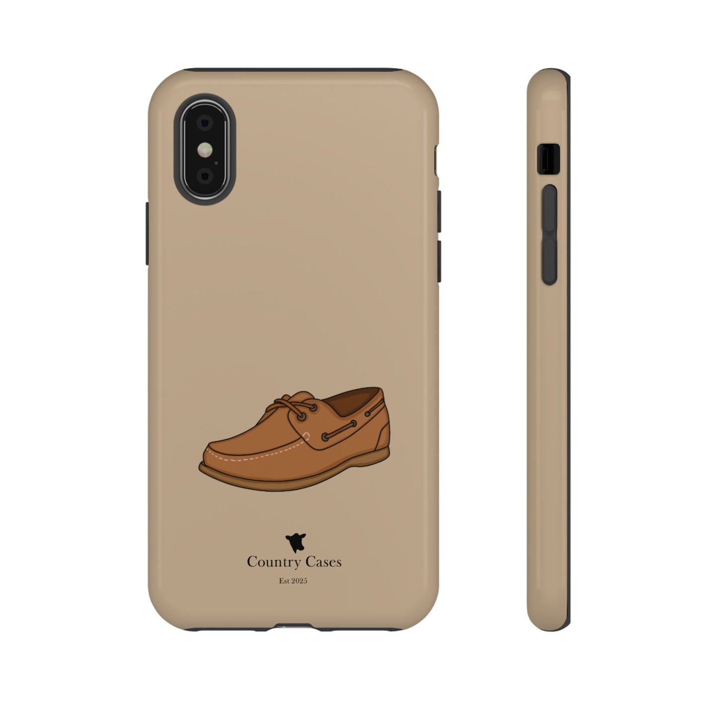 Classic boat shoe phone case