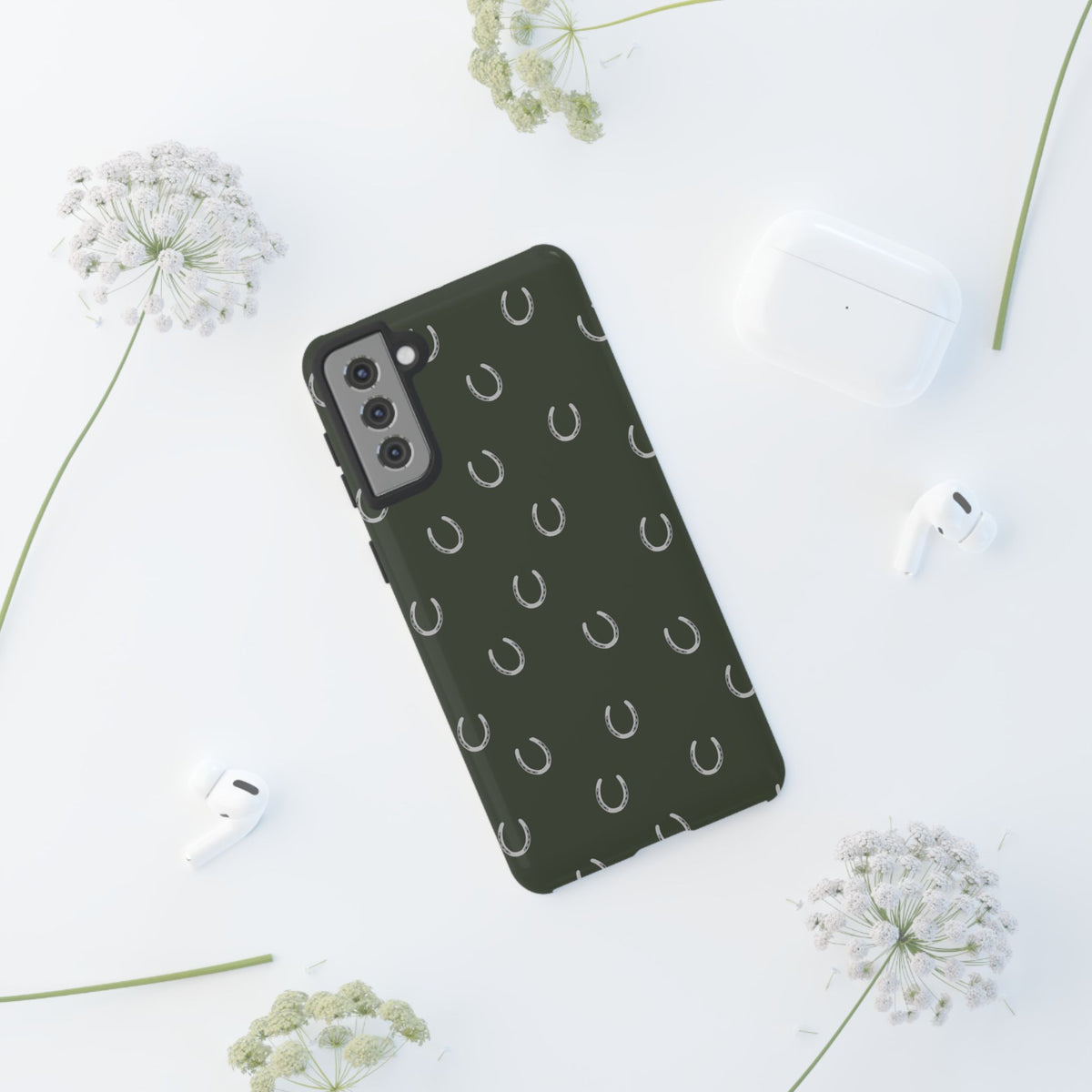 Android Oak Horse Shoe Case