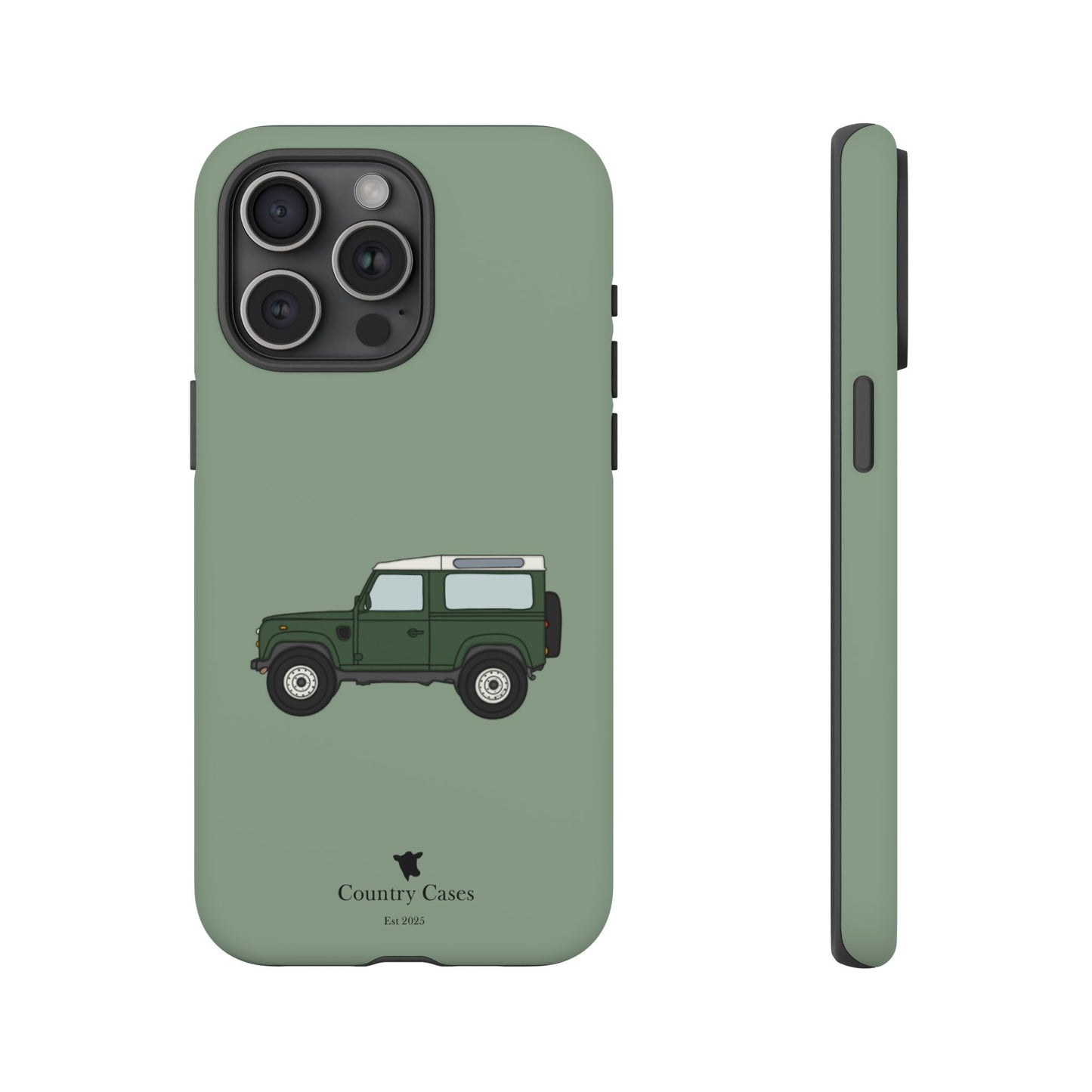 Green landy phone case