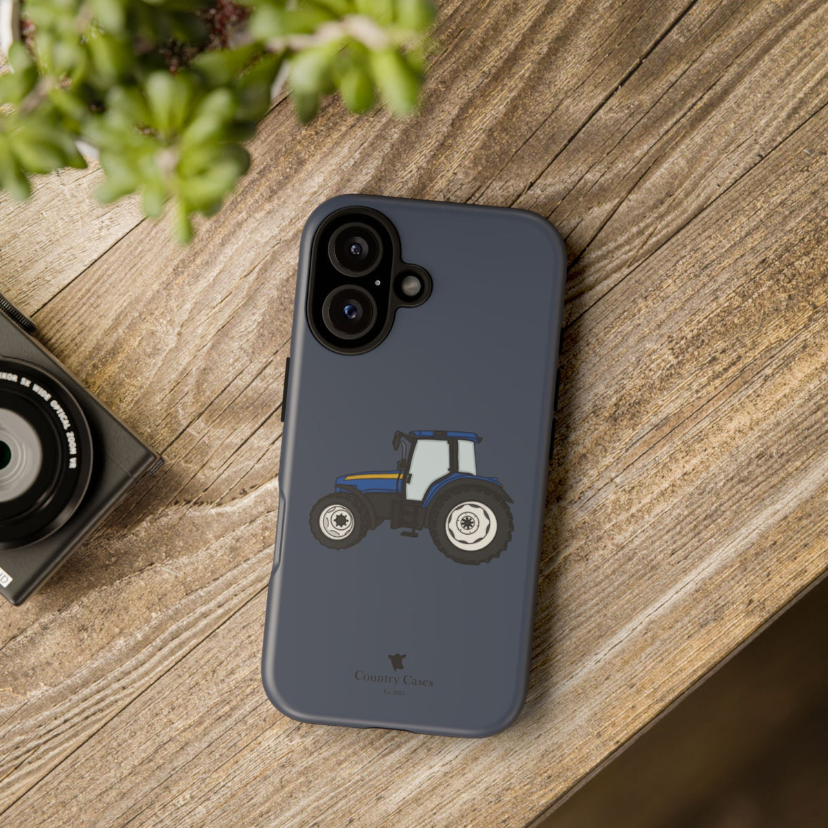 Blue Tractor Case