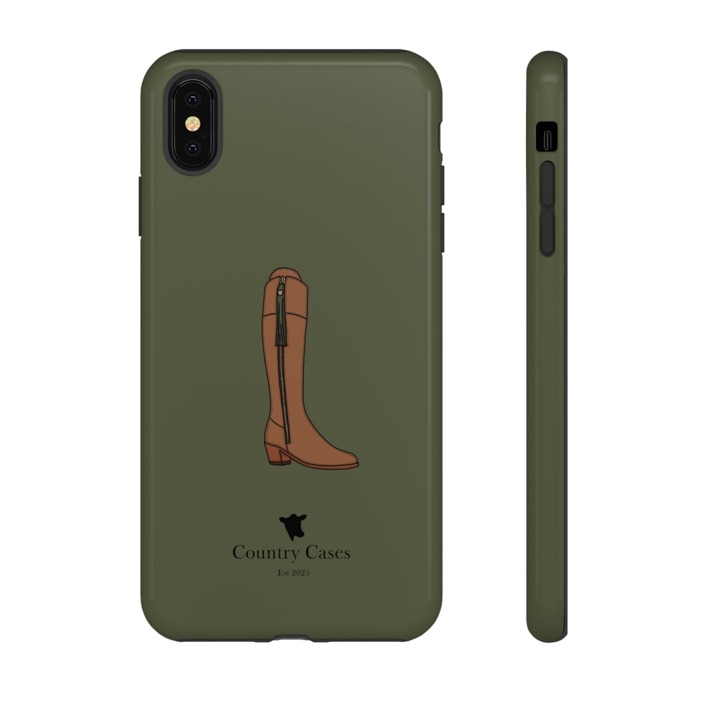 Green country boot case