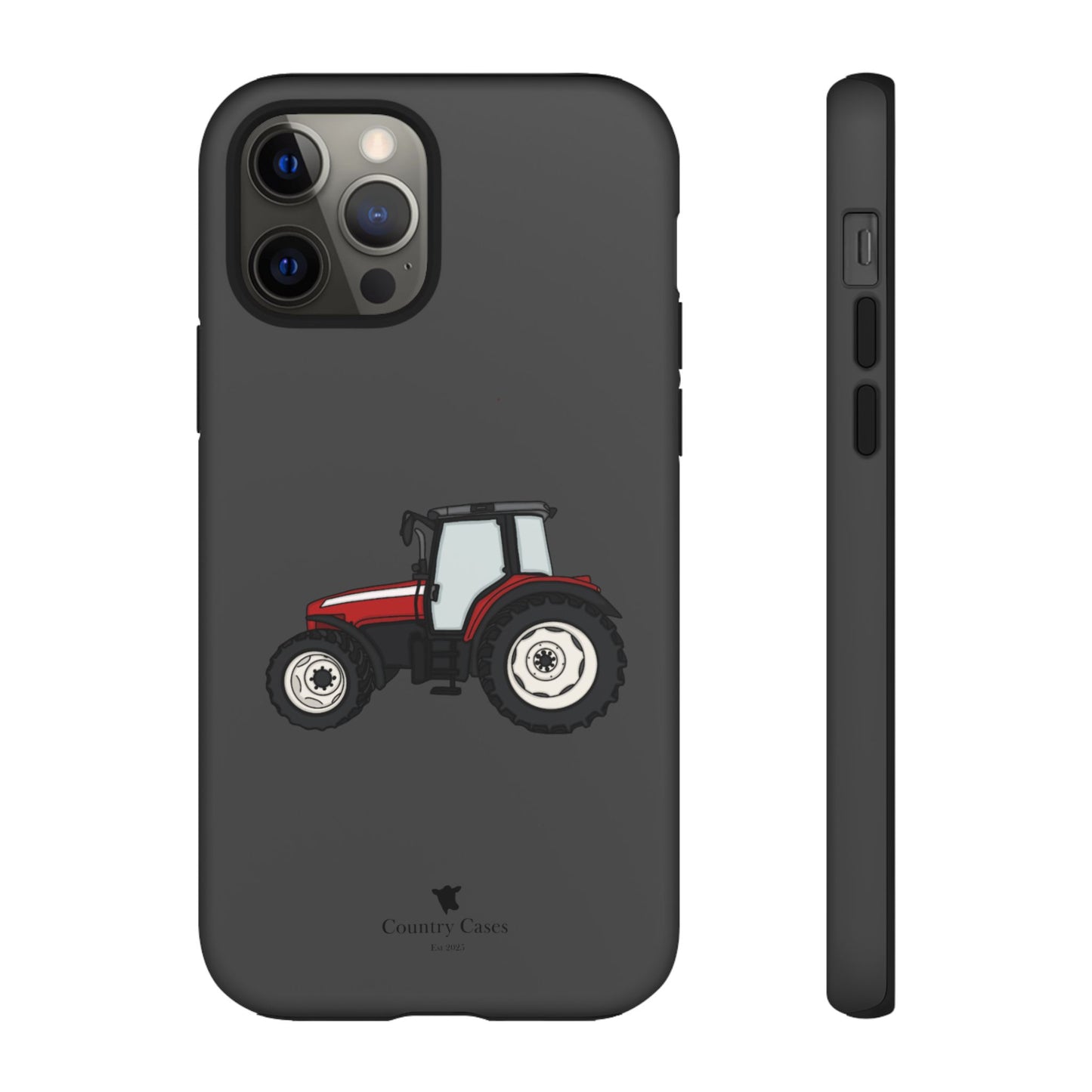 Red tractor case