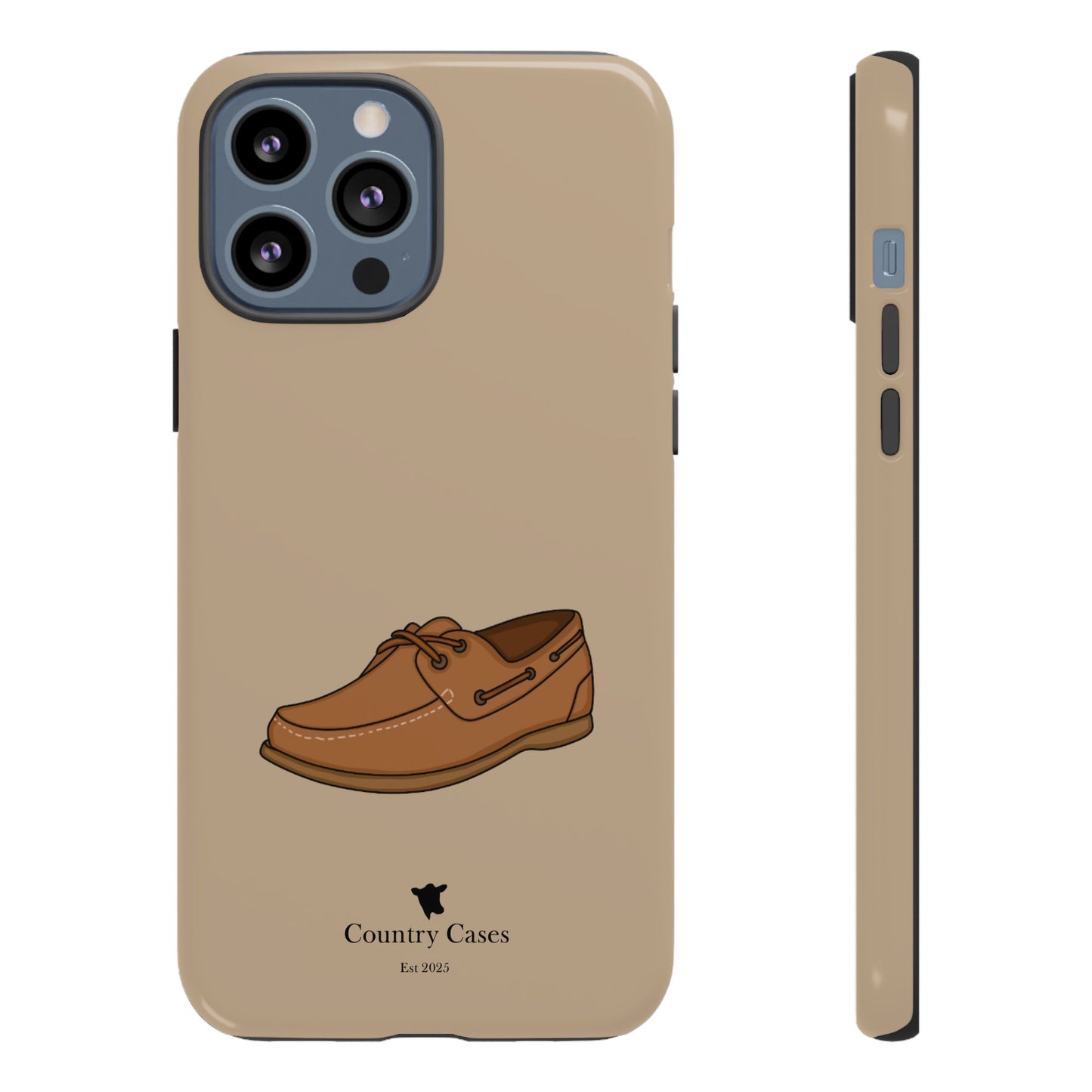 Classic boat shoe phone case