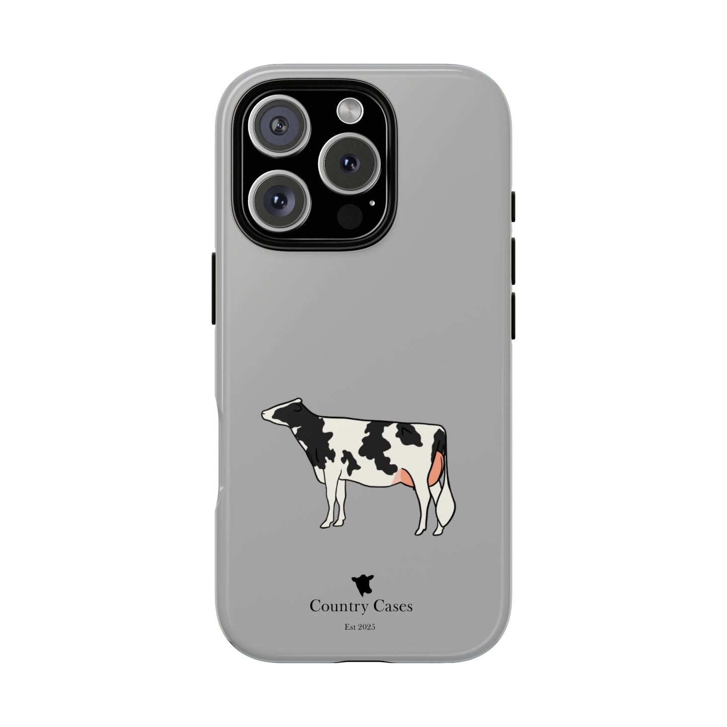 Black and white Holstein case