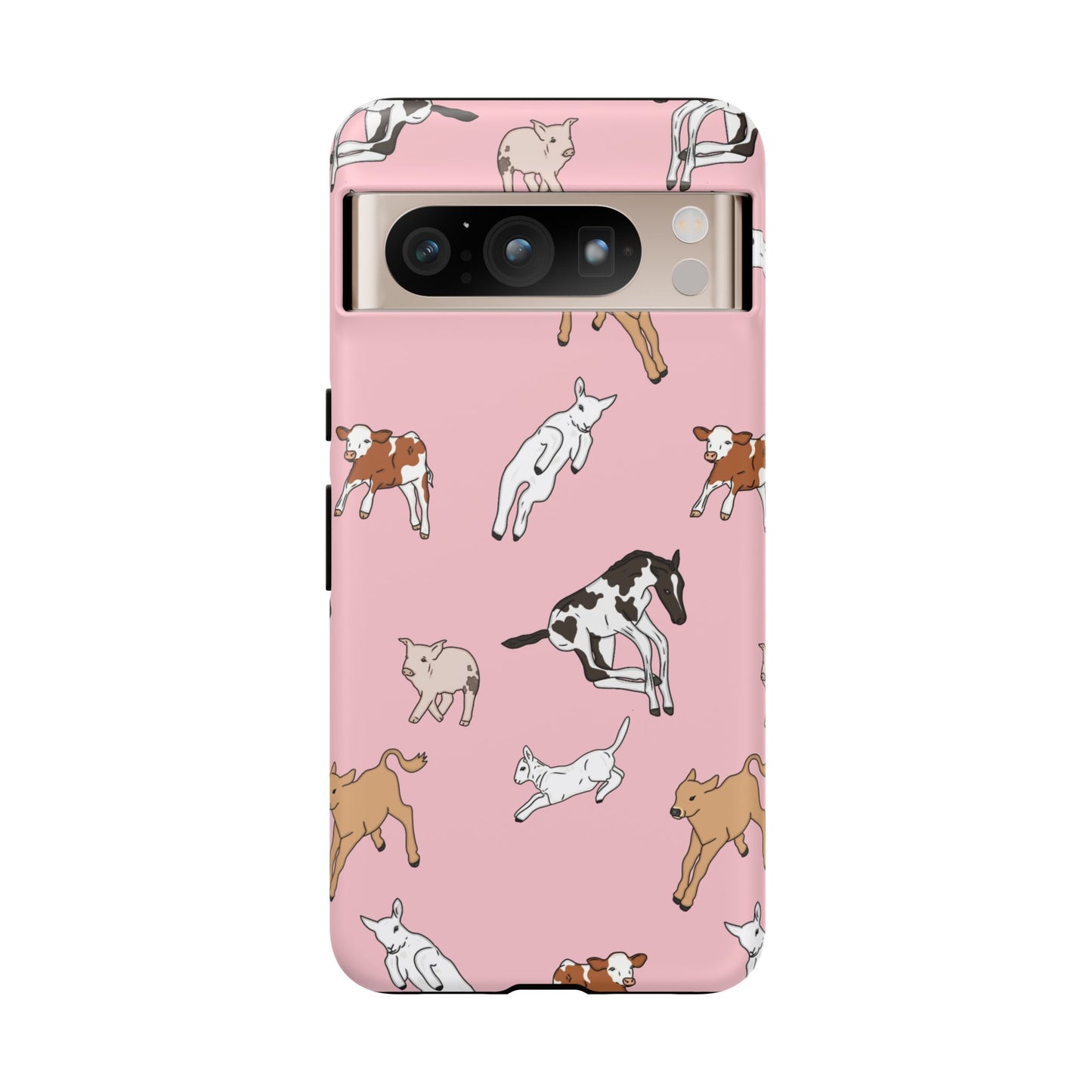 Android Farmyard Friends Pink Case