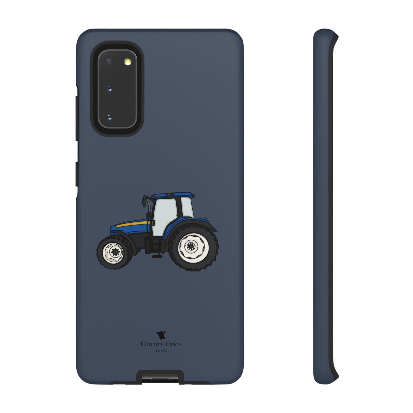 Android blue tractor case