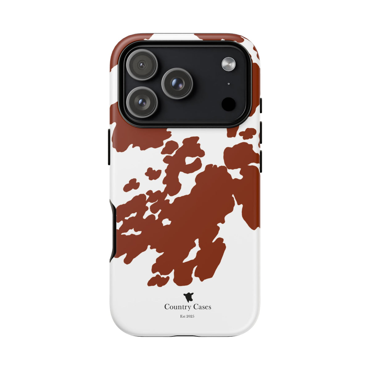 Red Cow Print Case