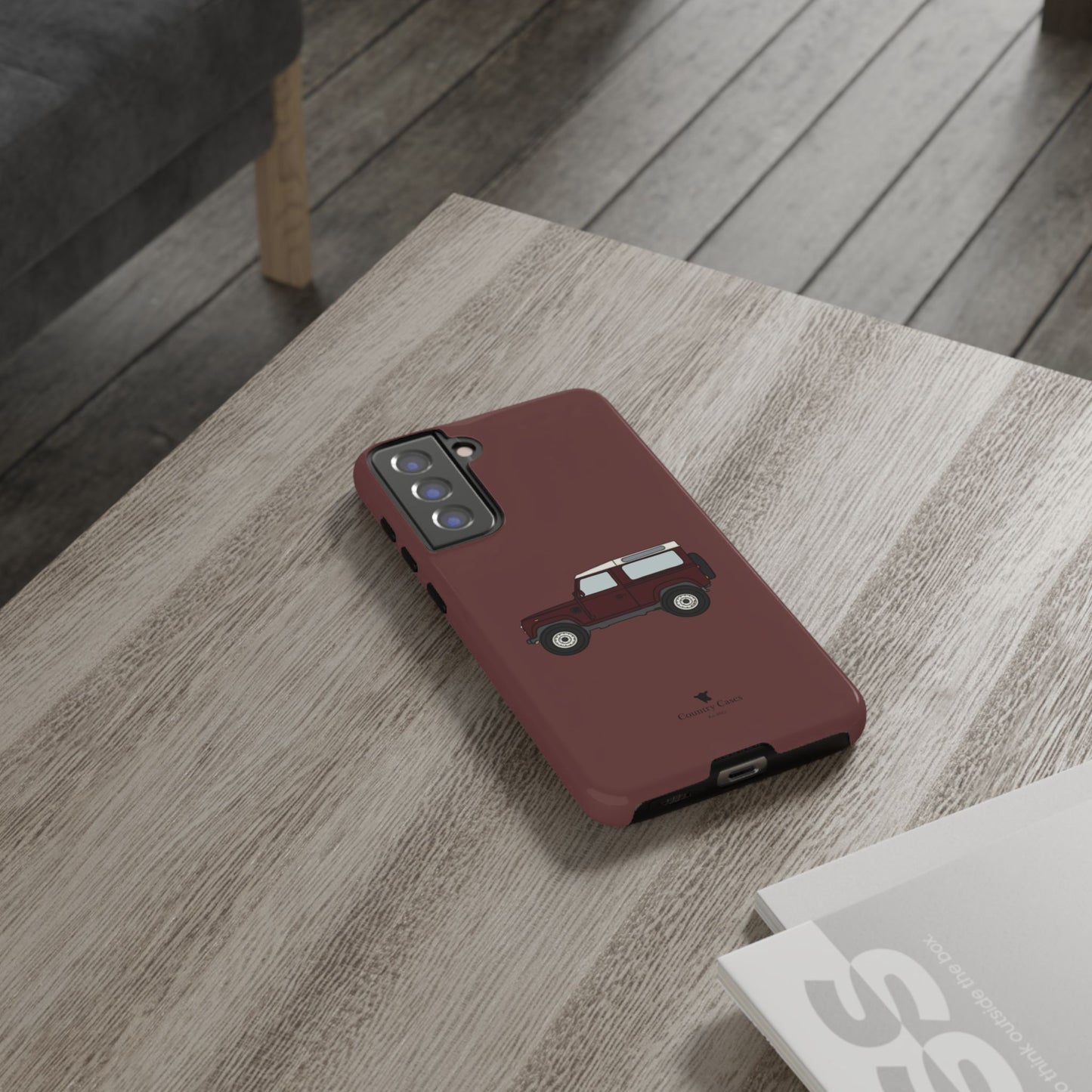 Android berry red landy case