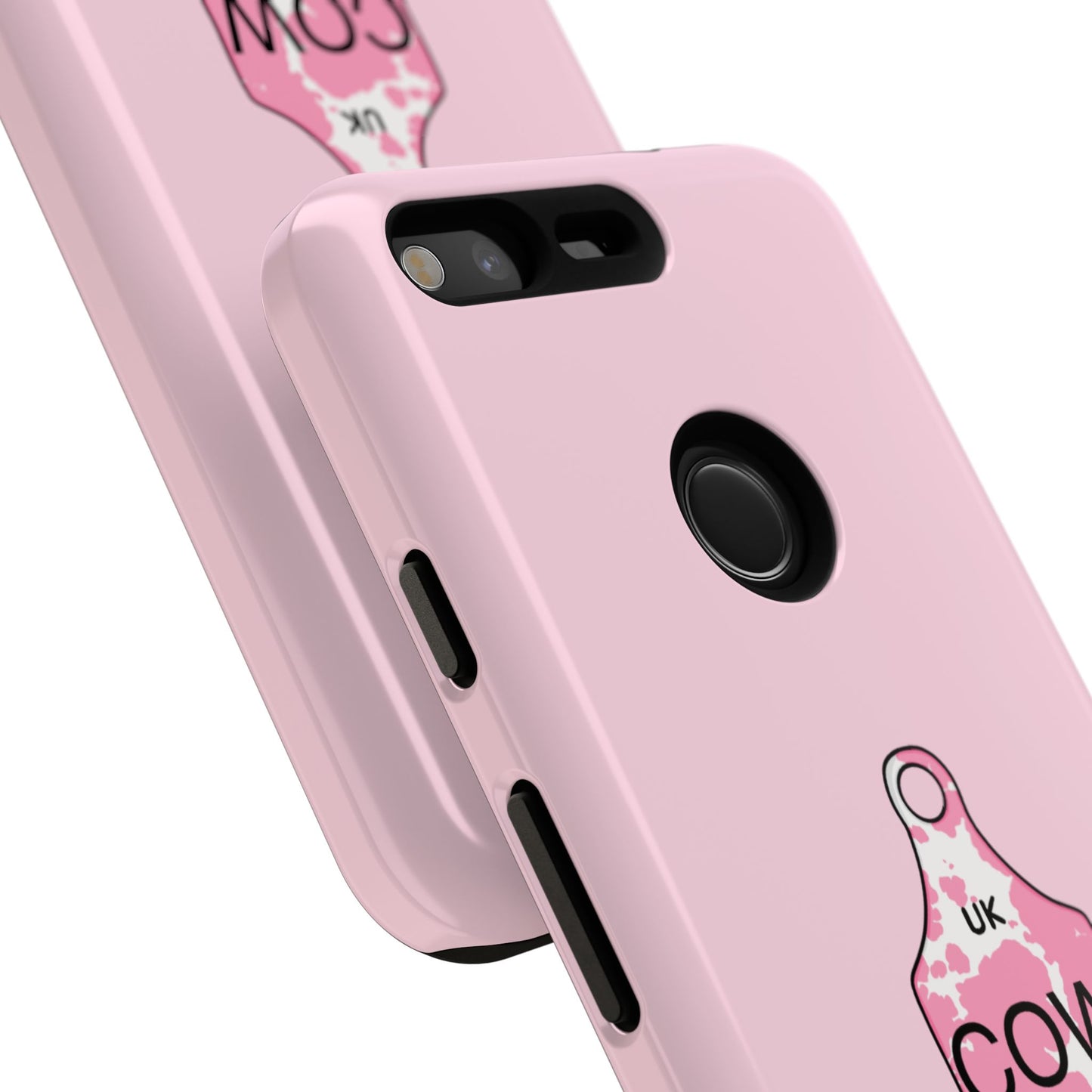 Android pink ear tag case
