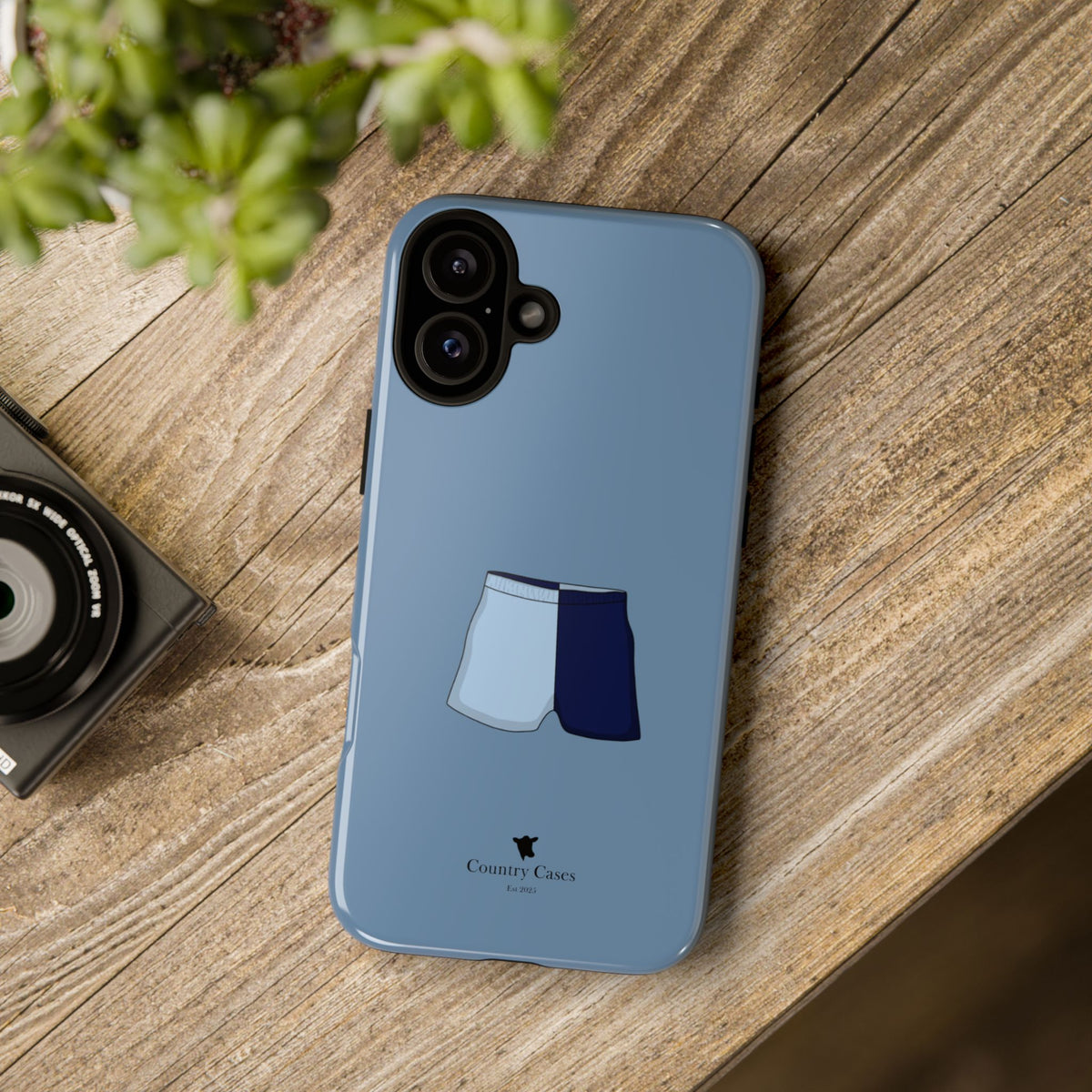Blue Shorts Case