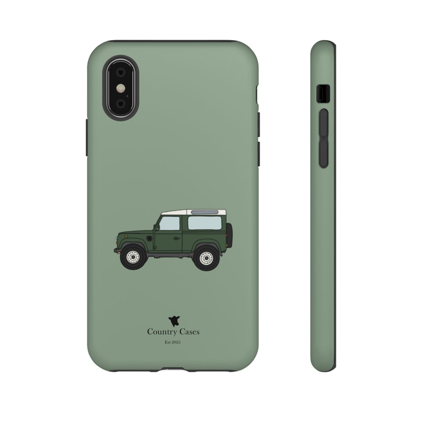 Green landy phone case