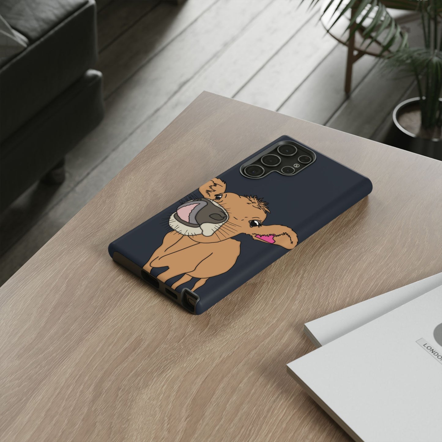 Navy jersey android case