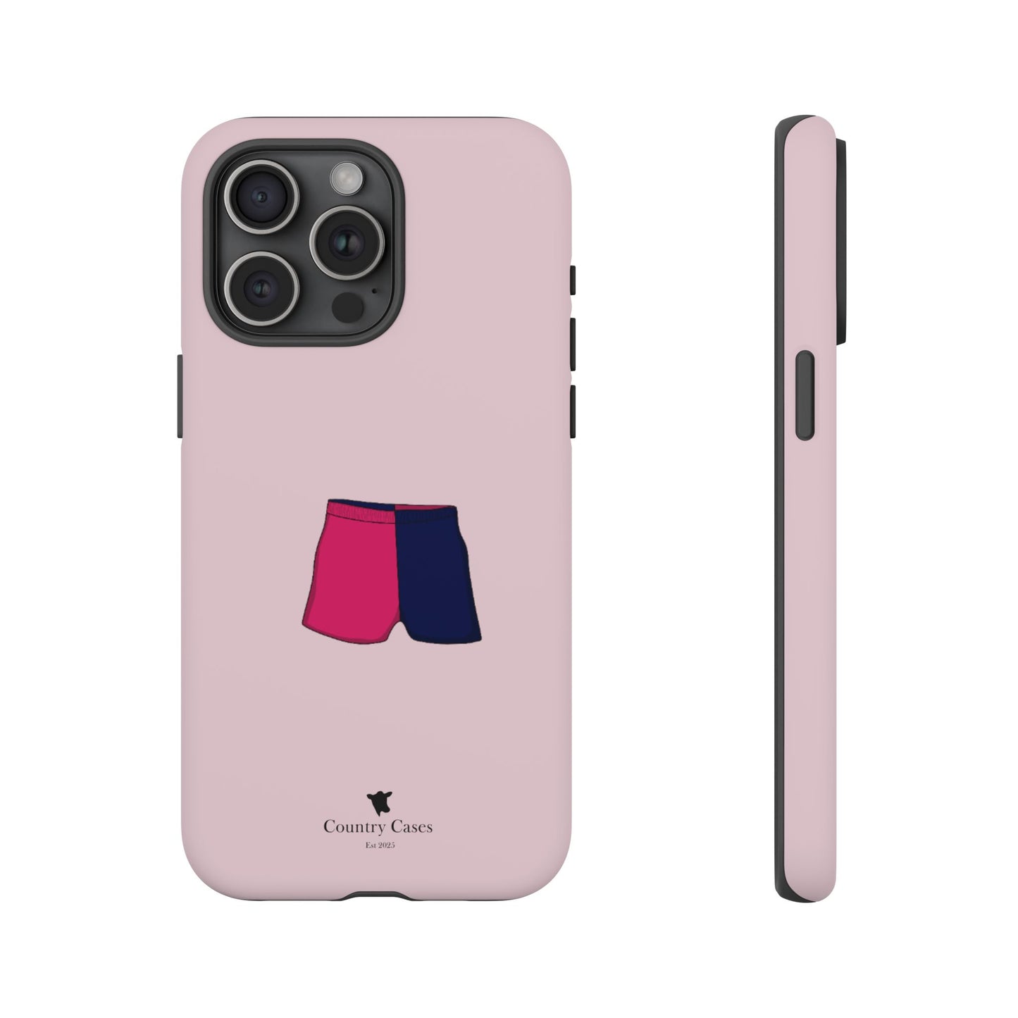 Two toned short phone case