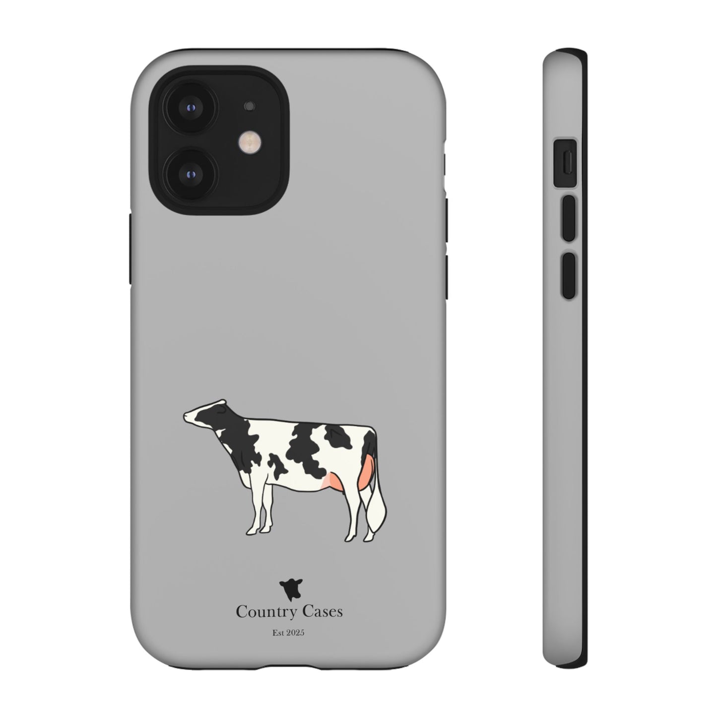 Black and white Holstein case