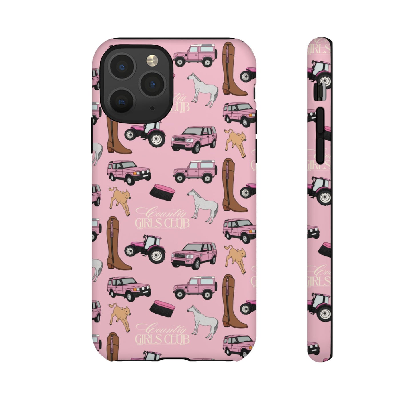 Pink Country Girls Club Case