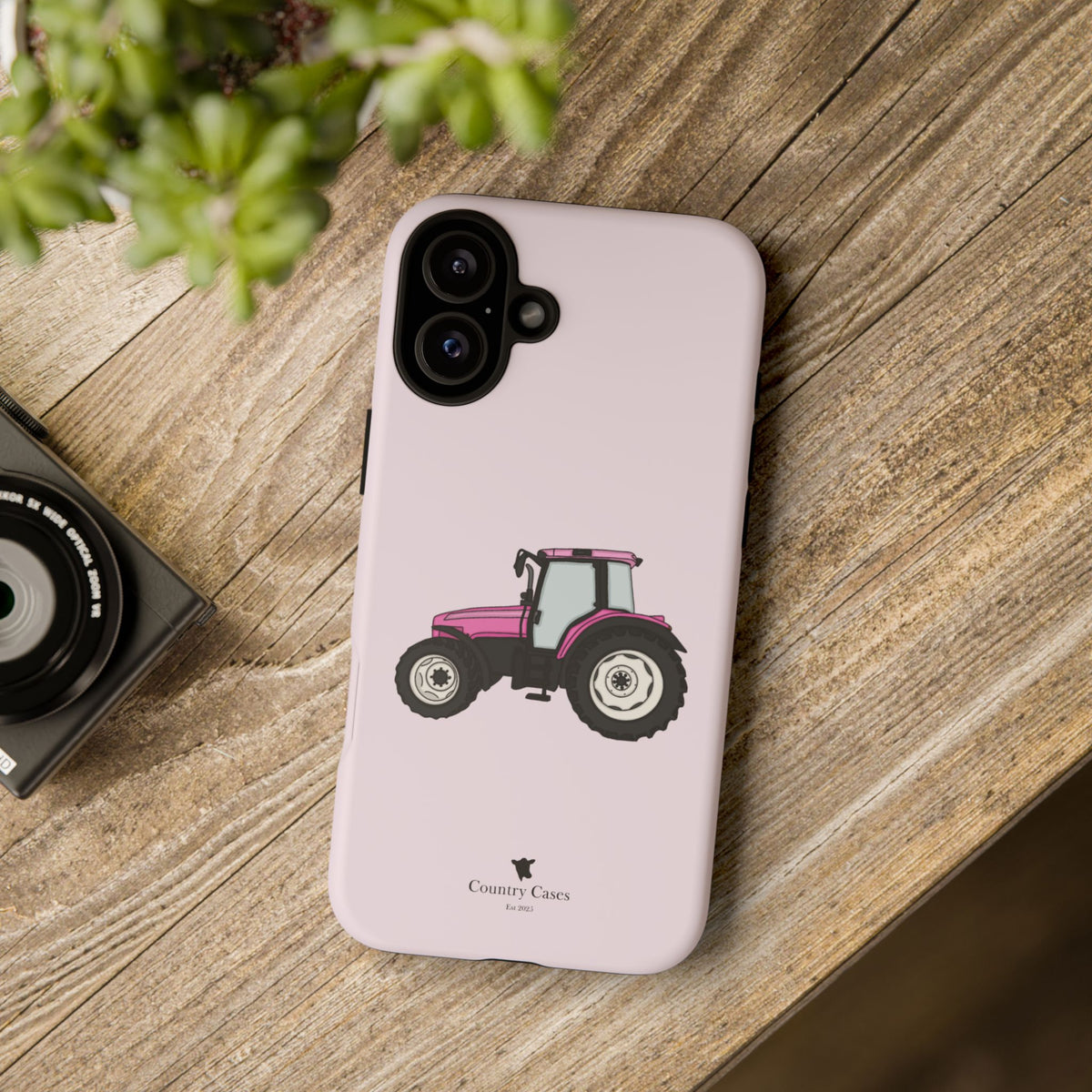 Pink Tractor Case