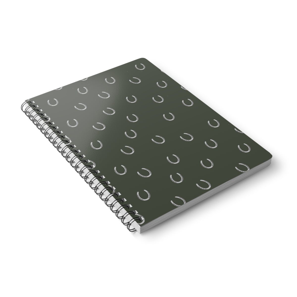 Oak Horse Shoe Notebook