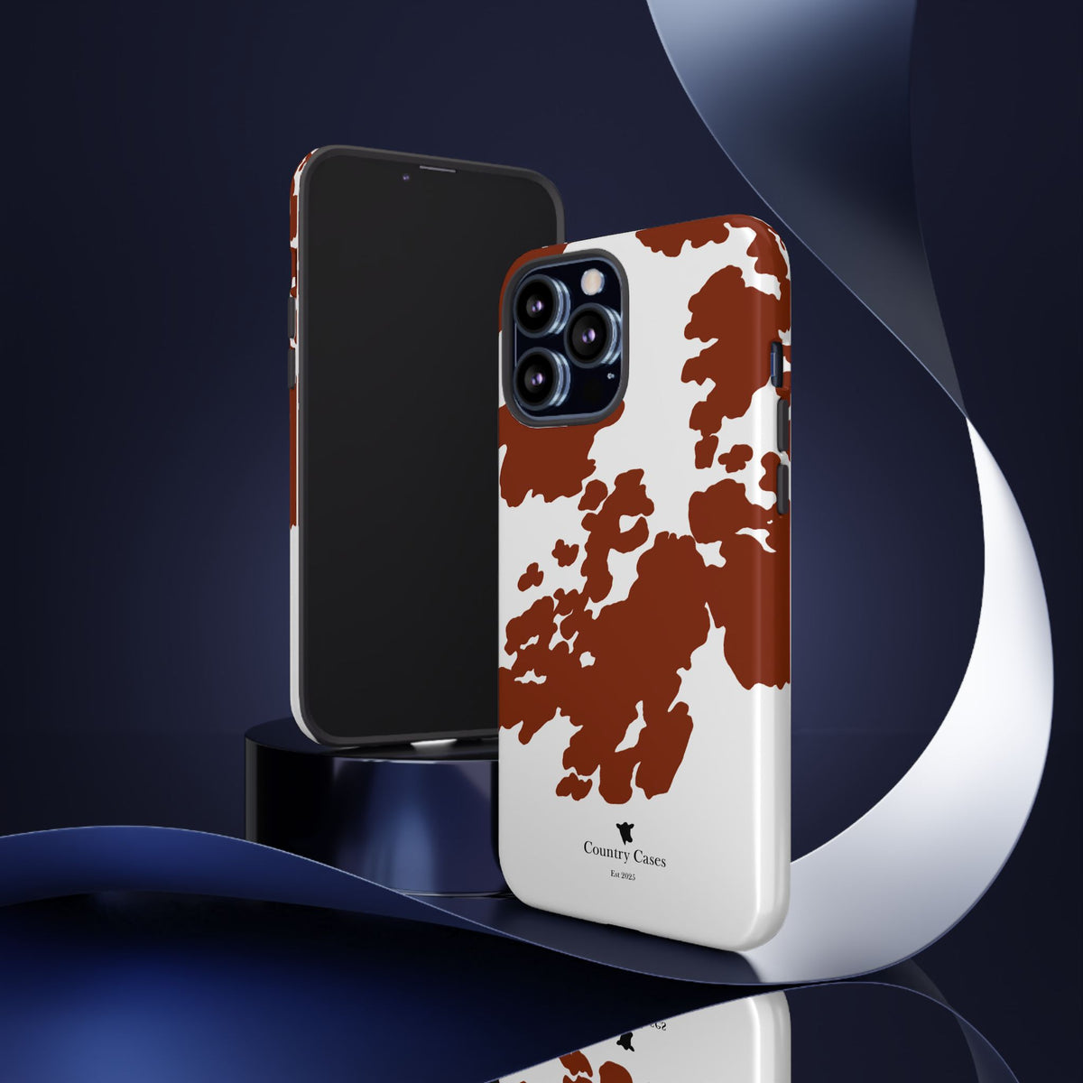 Red Cow Print Case