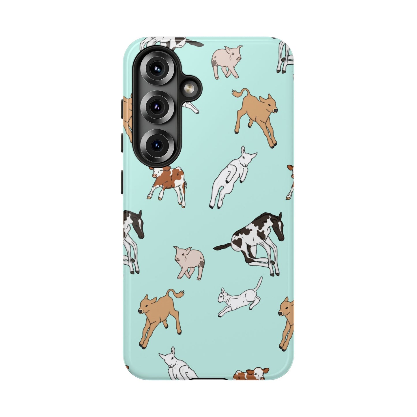 Android farmyard Freinds Blue Case