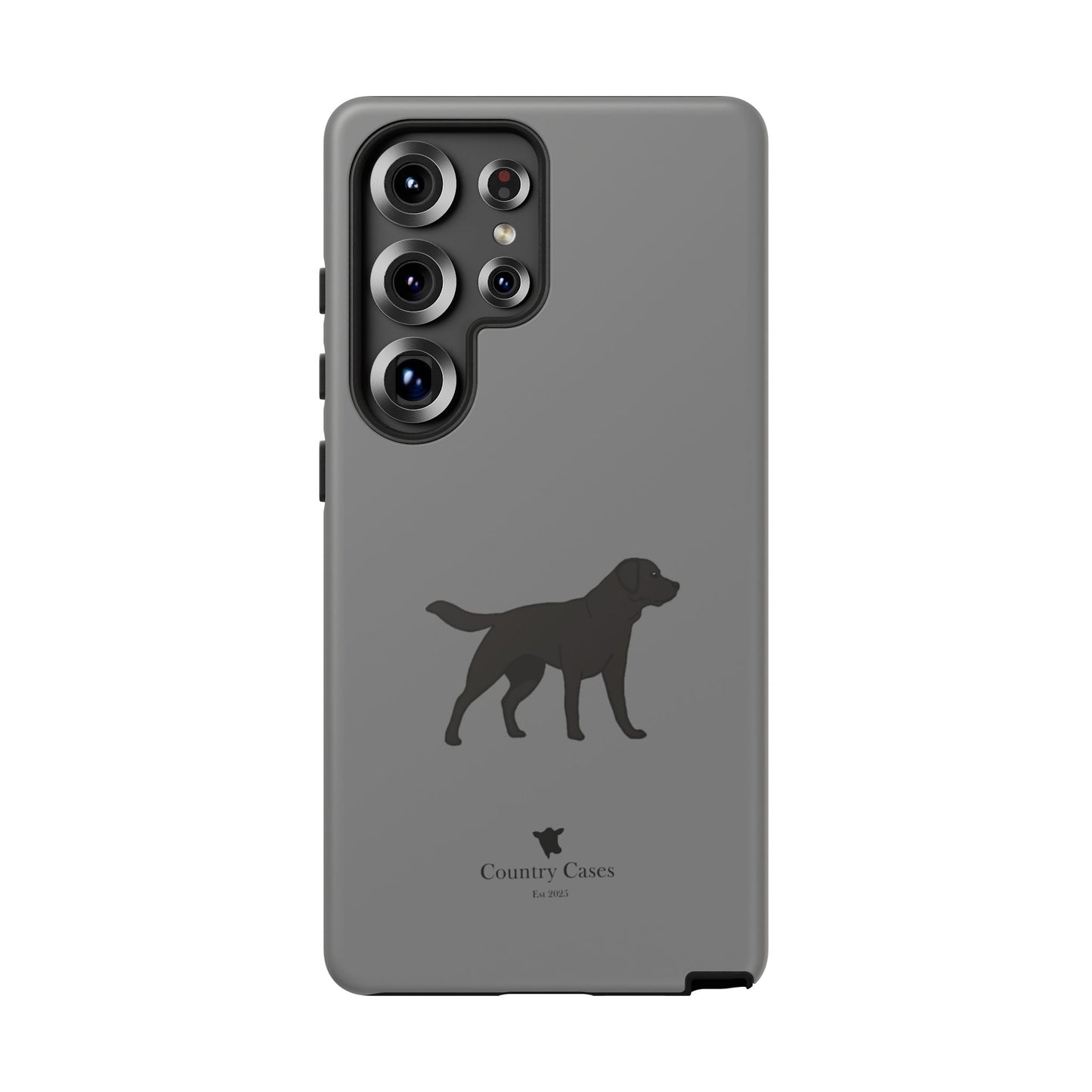Android black Labrador case