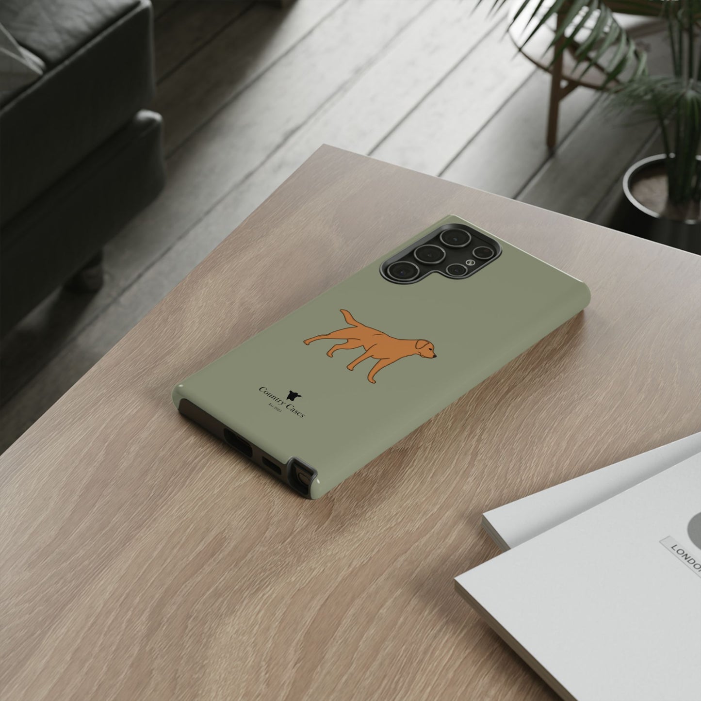 Android fox red Labrador case