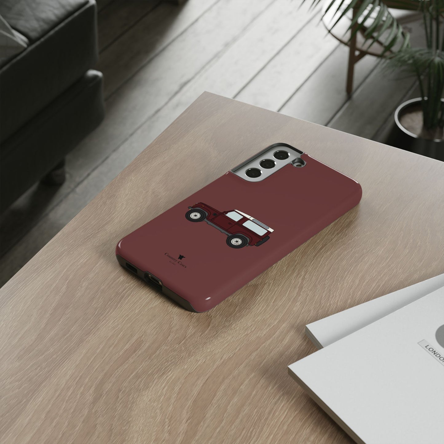 Android berry red landy case