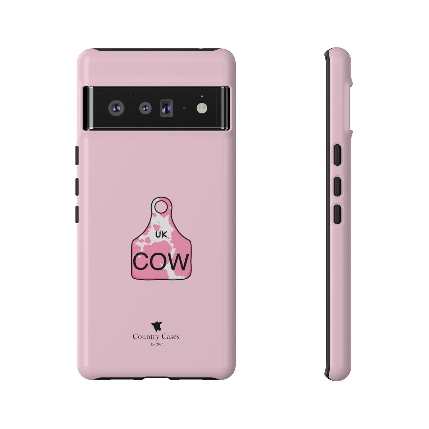 Android pink ear tag case