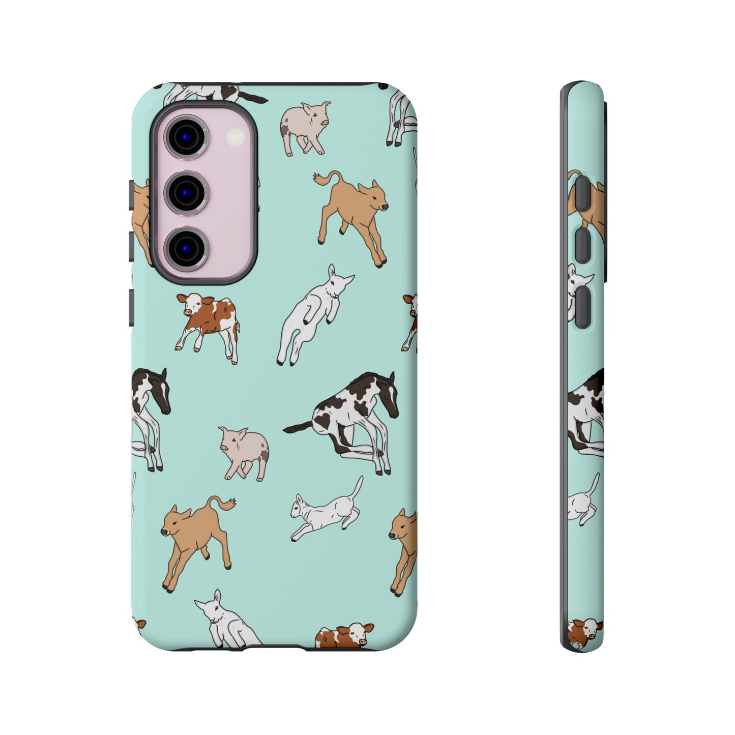 Android farmyard Freinds Blue Case
