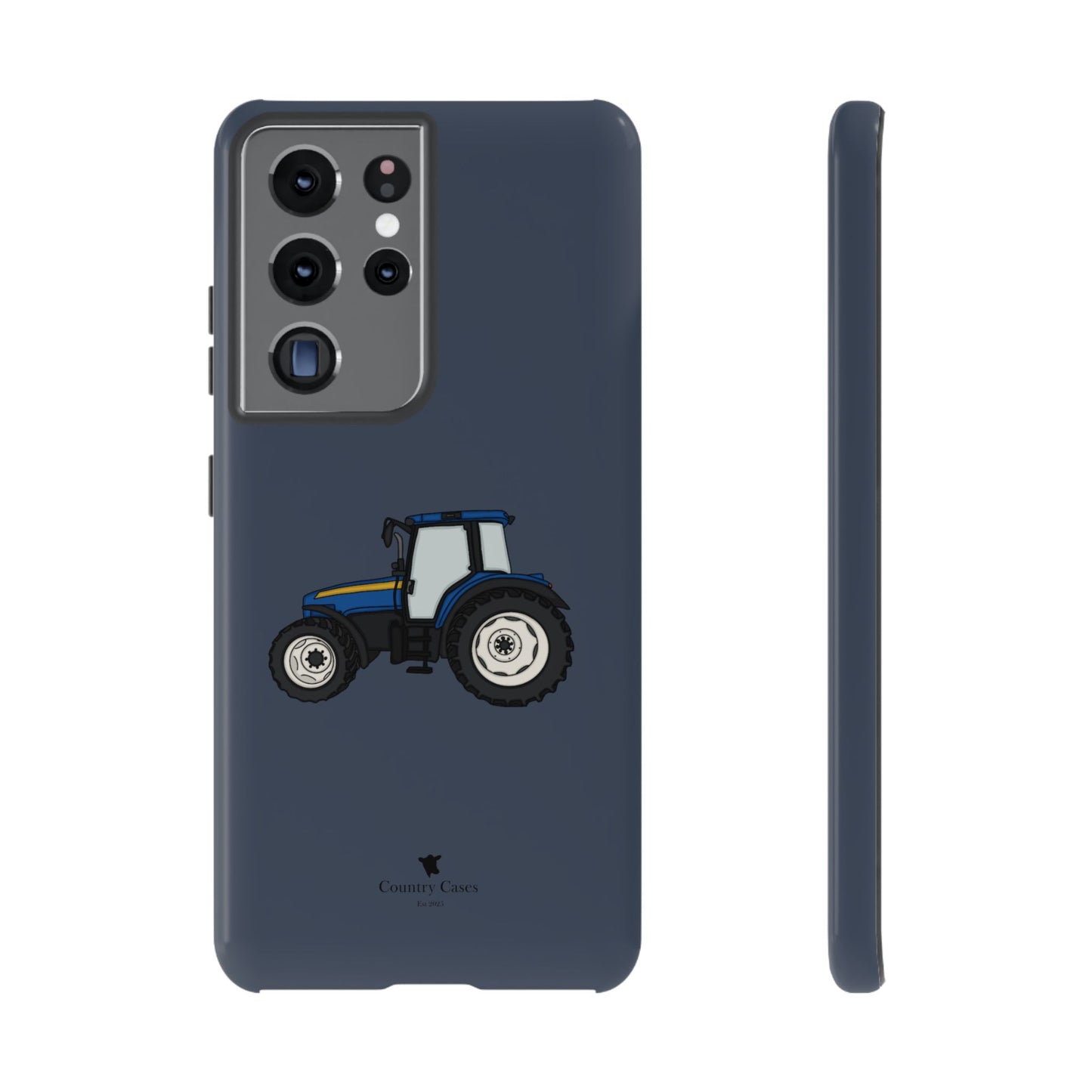 Android blue tractor case