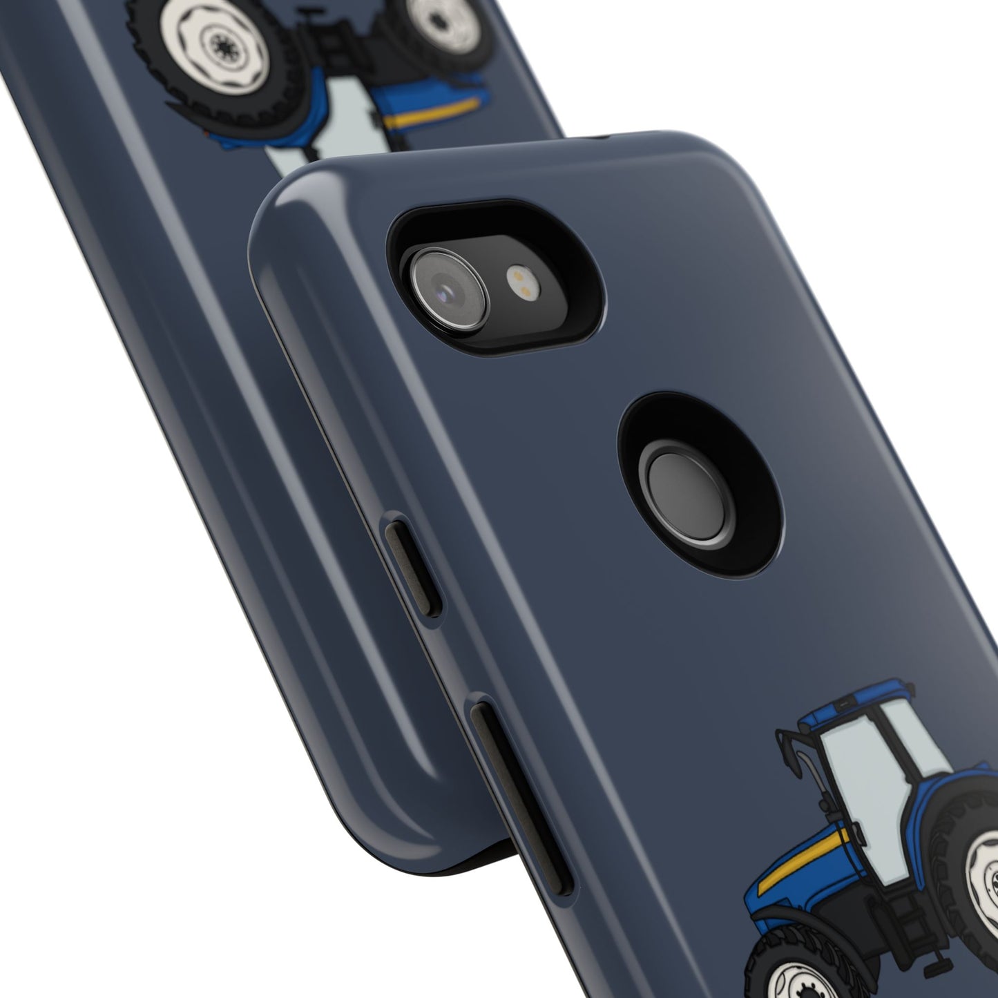 Android blue tractor case