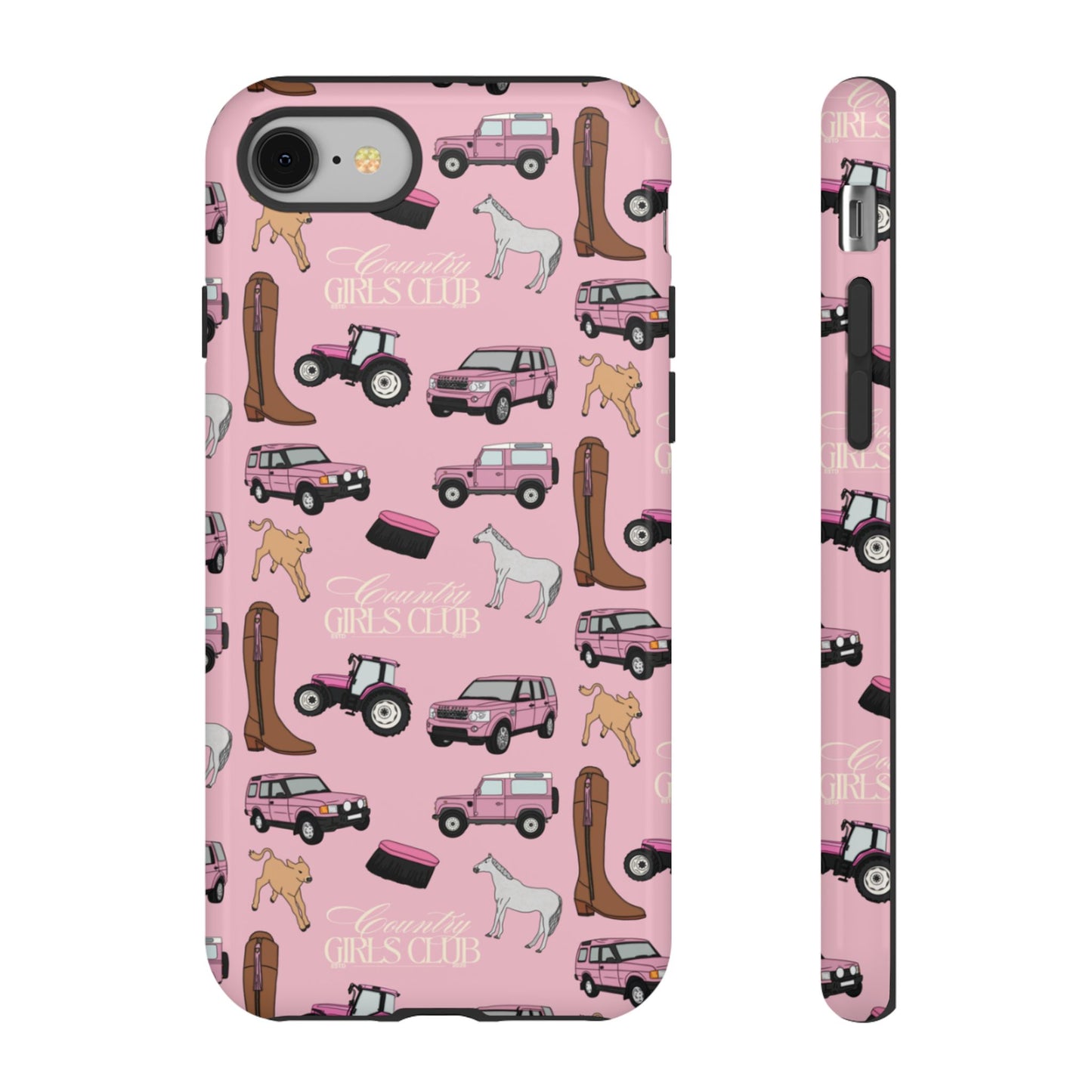 Pink Country Girls Club Case