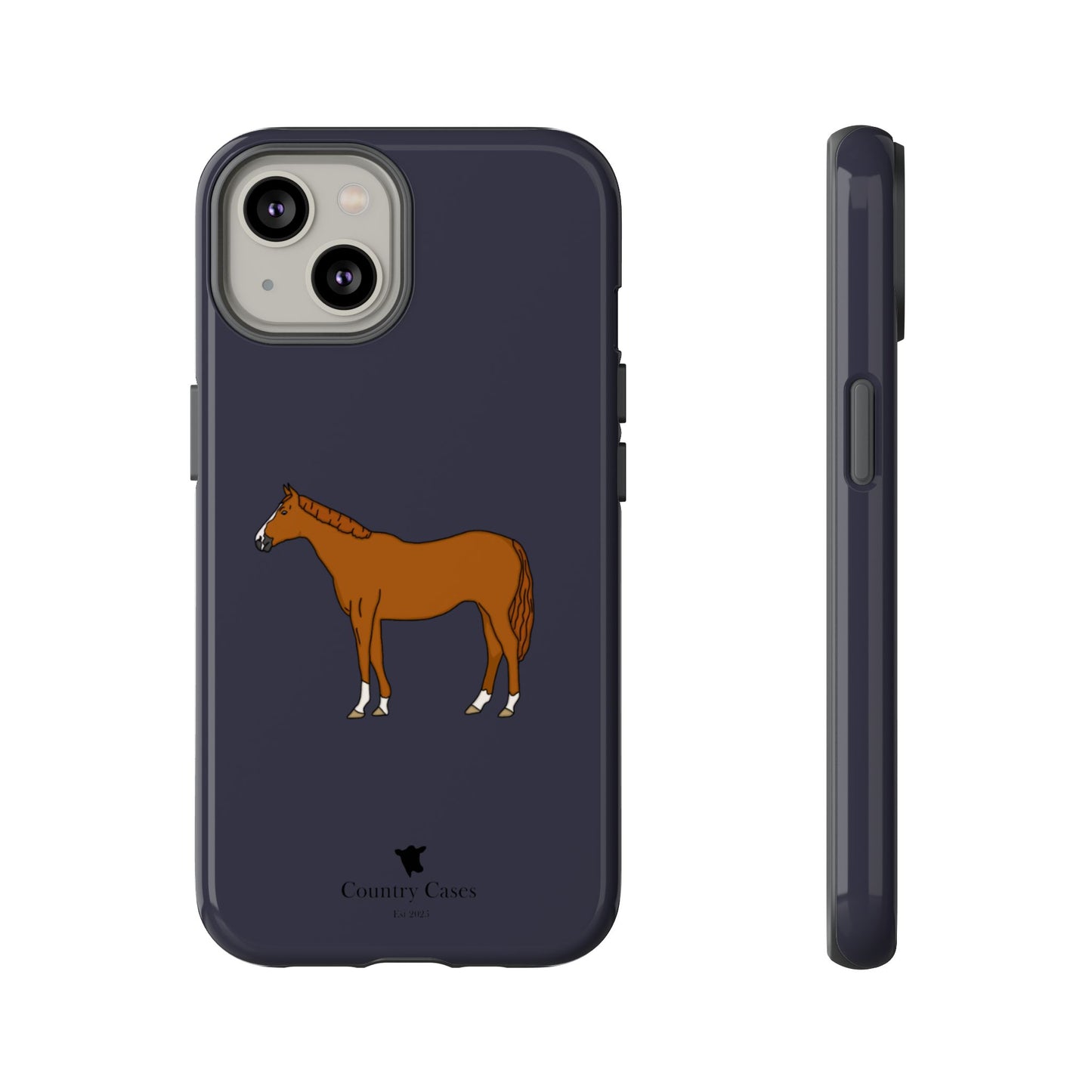 Chestnut horse case