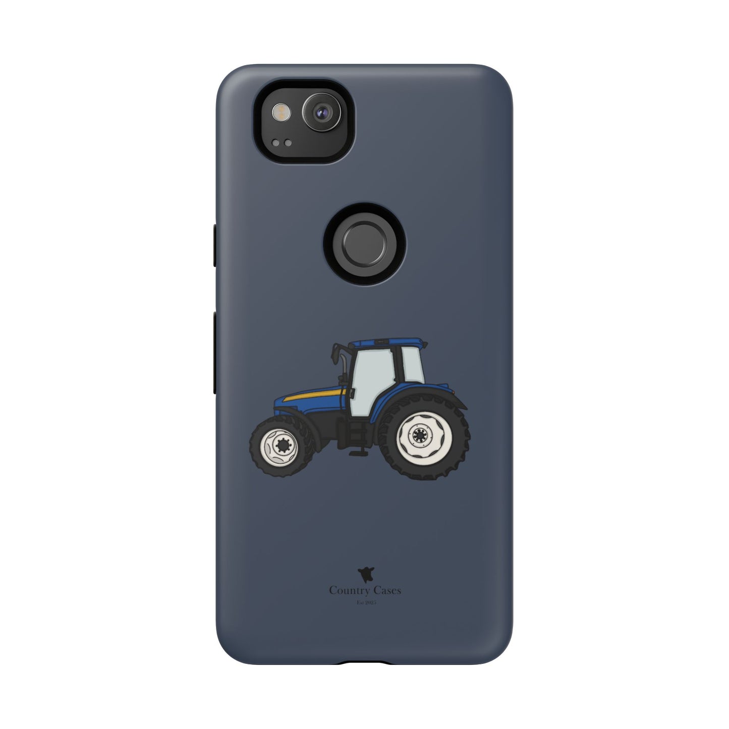 Android blue tractor case