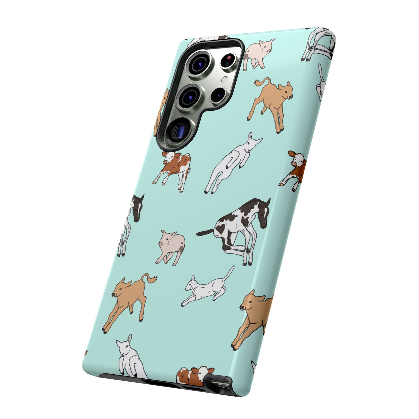 Android farmyard Freinds Blue Case