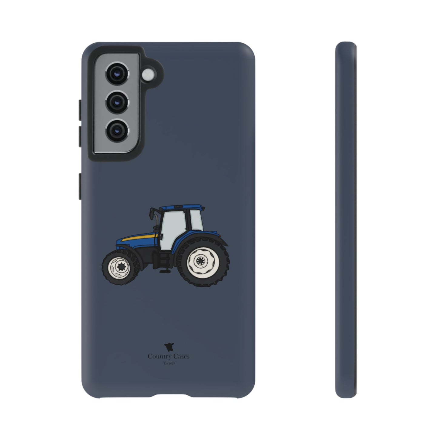 Android blue tractor case