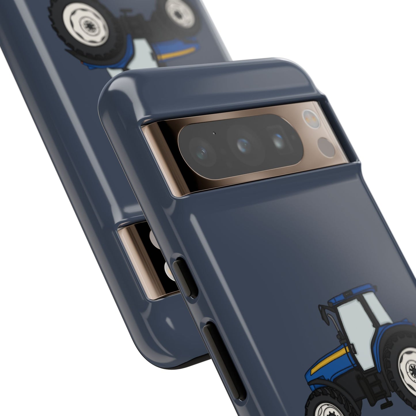 Android blue tractor case