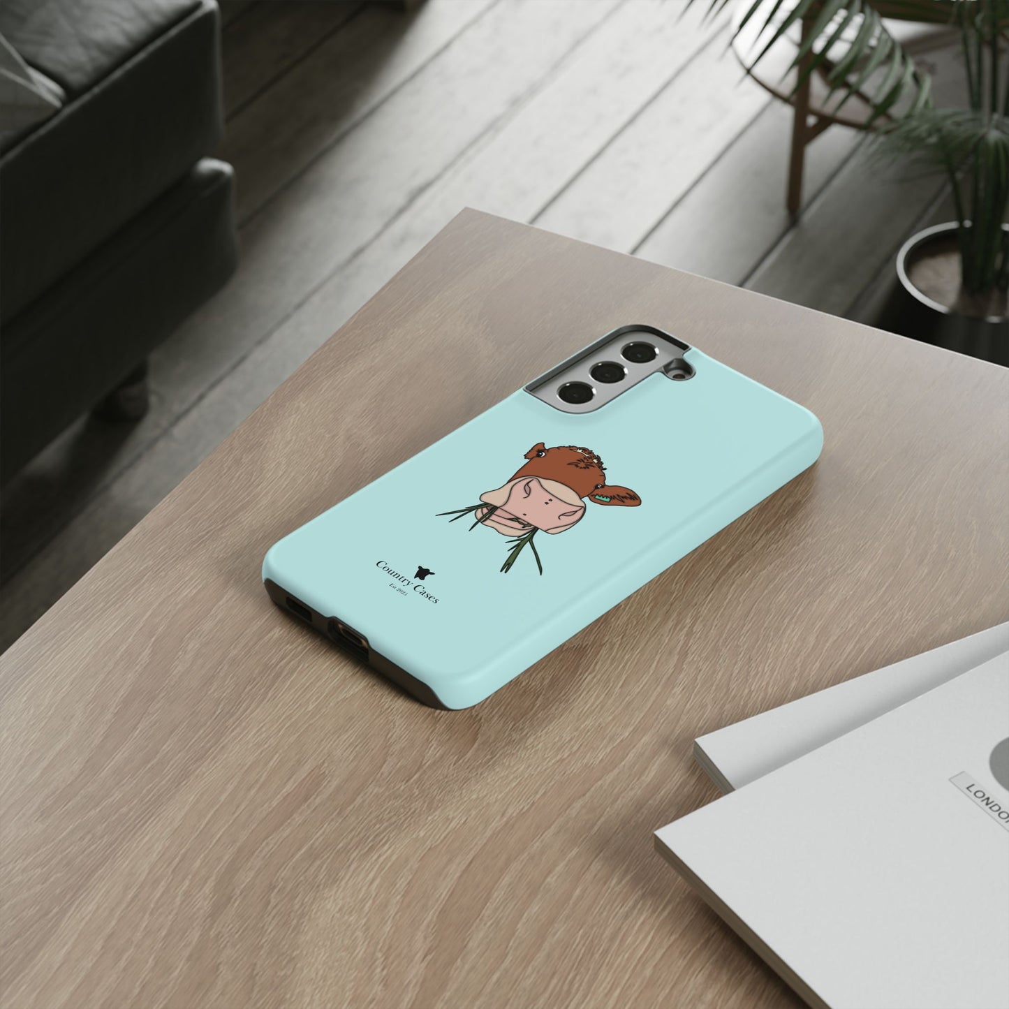 Android hungry cow case