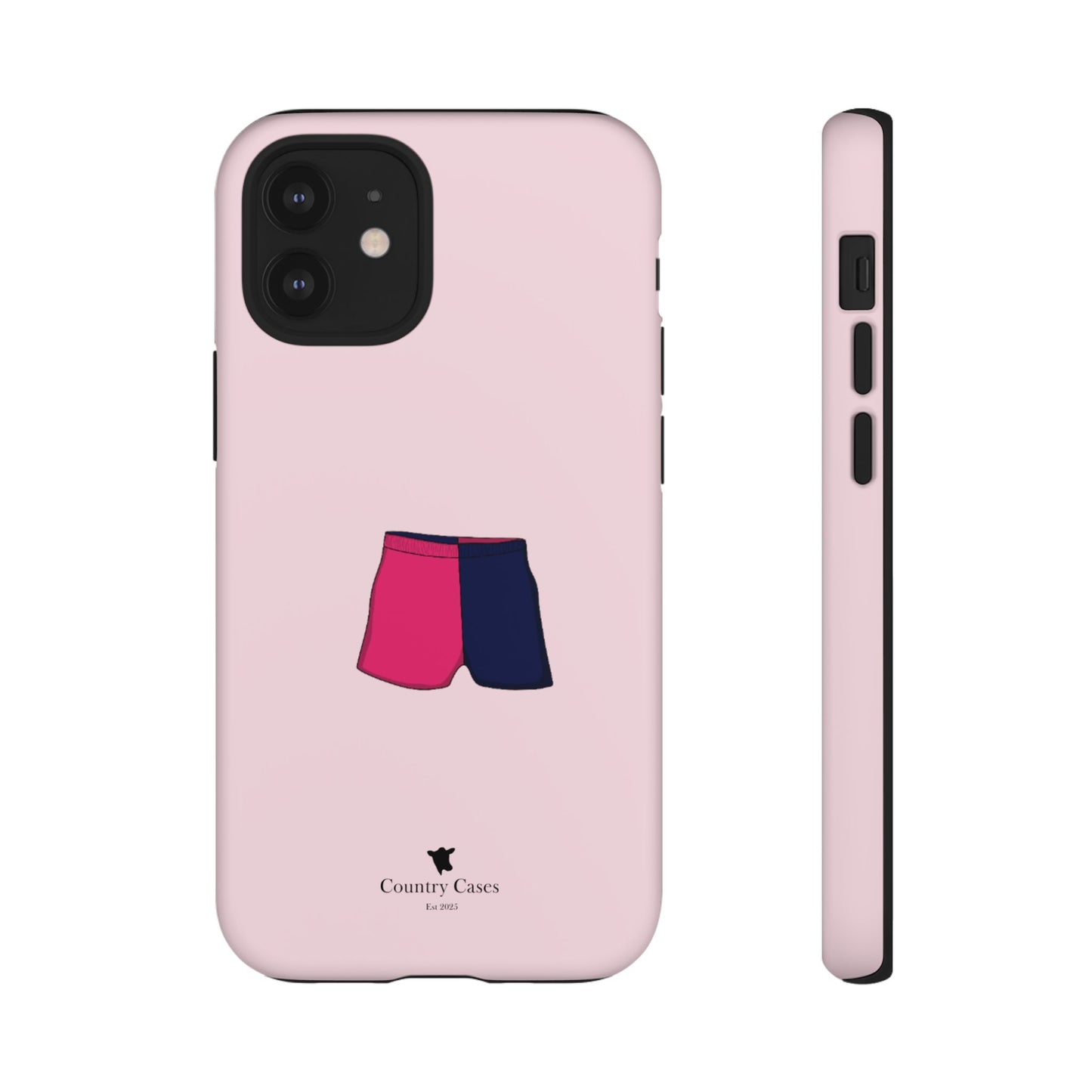 Two toned short phone case