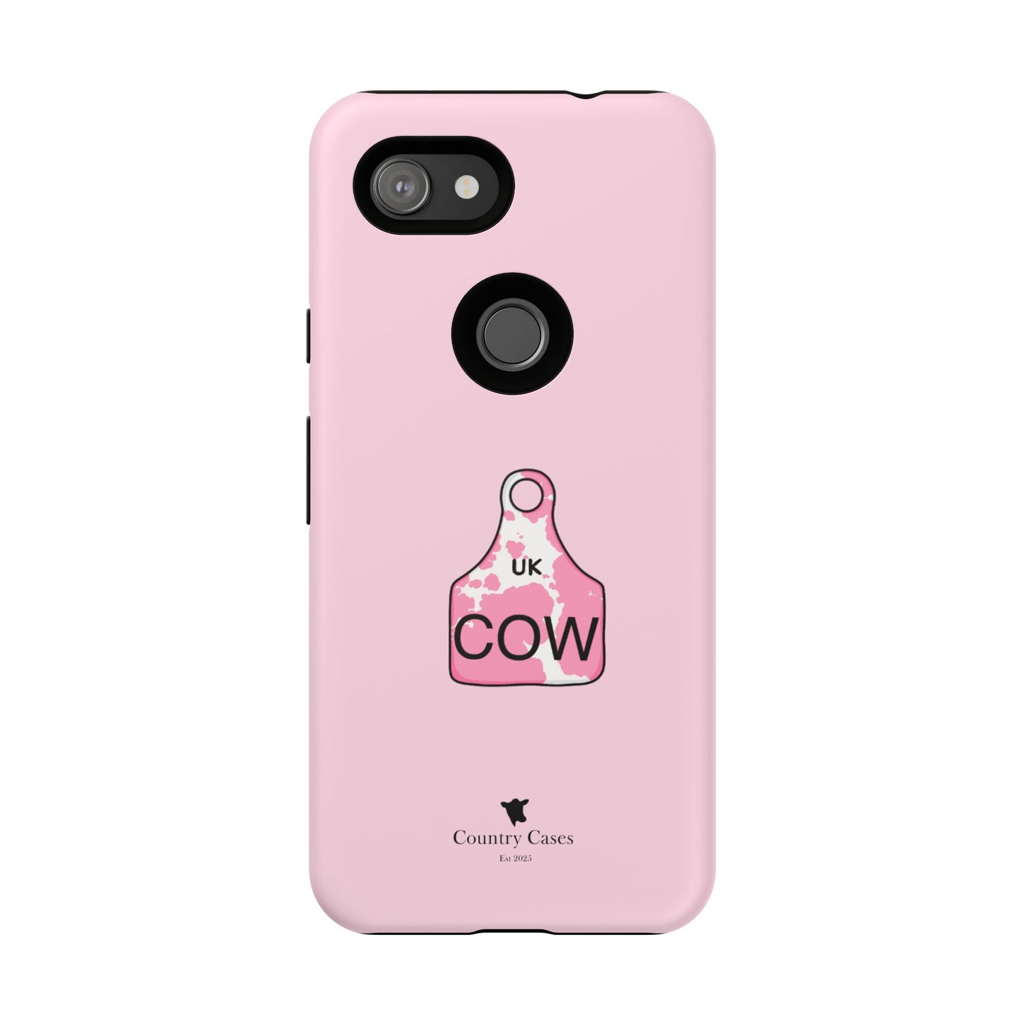 Android pink ear tag case
