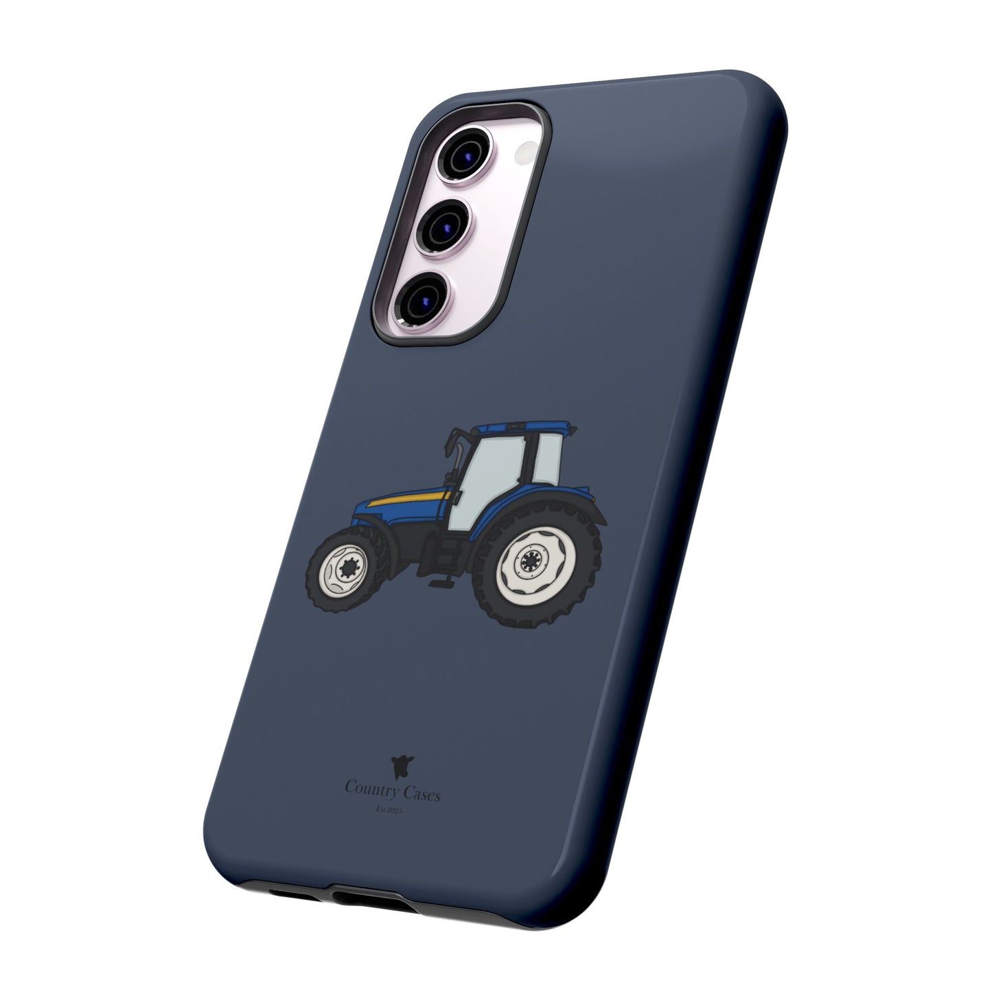 Android blue tractor case