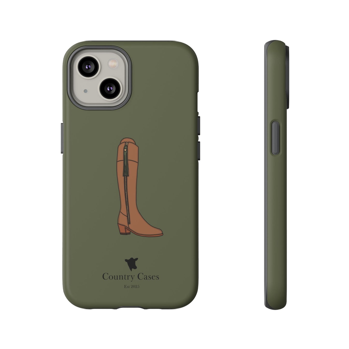 Green country boot case