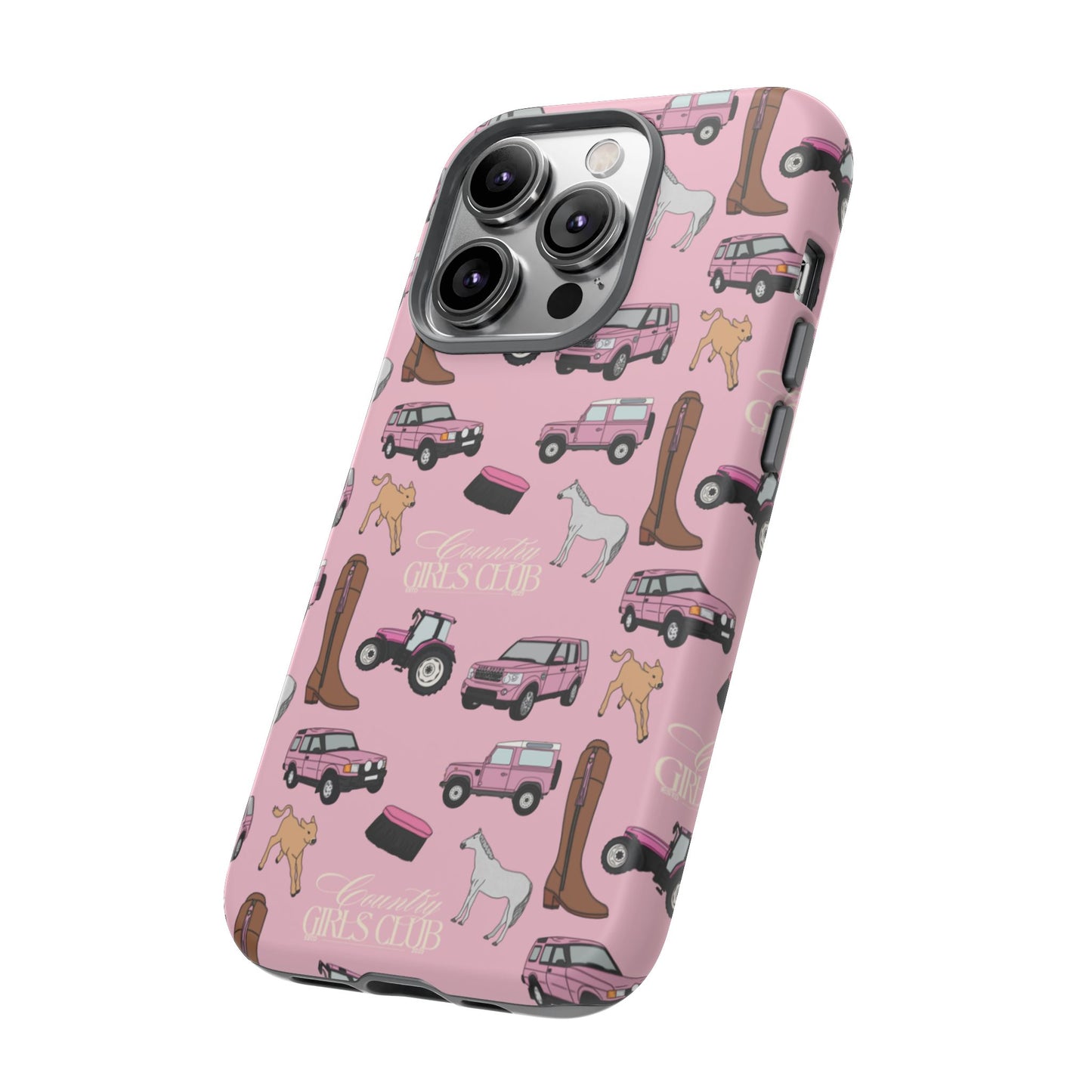 Pink Country Girls Club Case