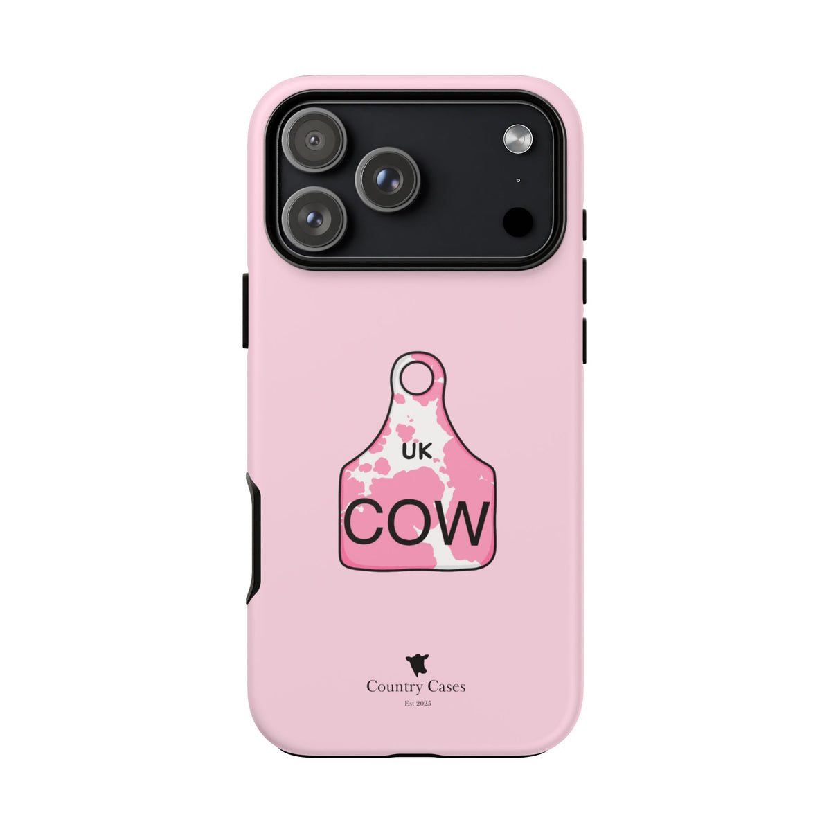 Pink Ear Tag Case