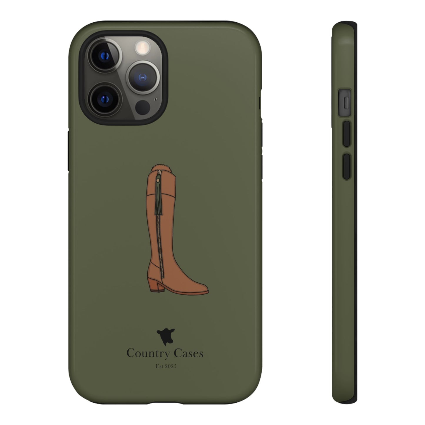 Green country boot case