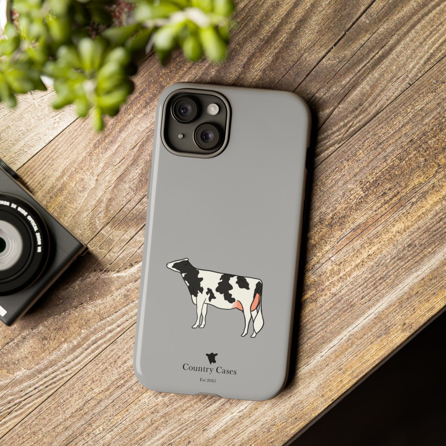 Black and white Holstein case