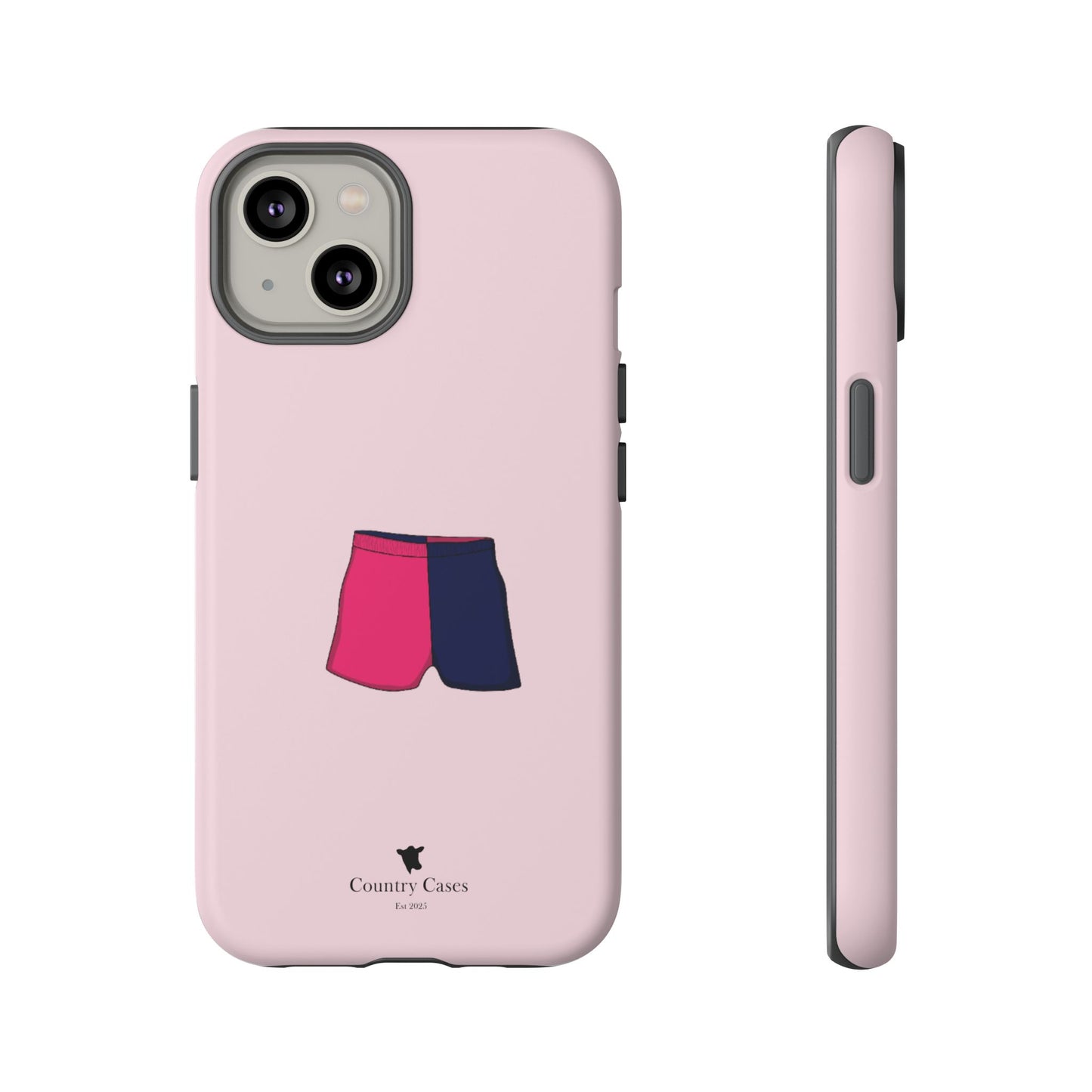 Two toned short phone case